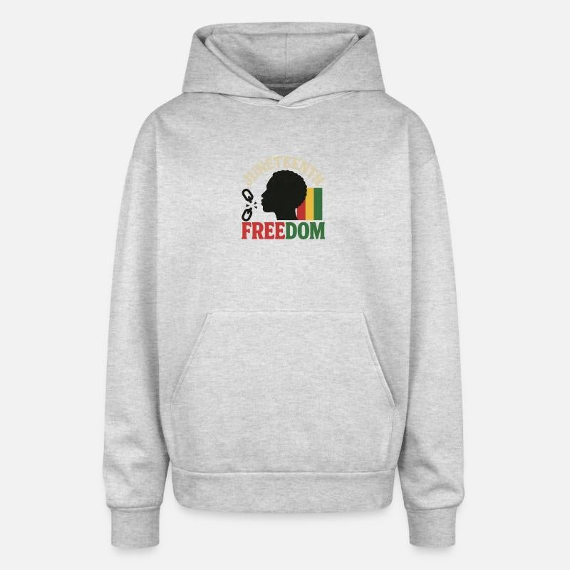 Juneteenth Freedom Afro Silhouette T-Shirt