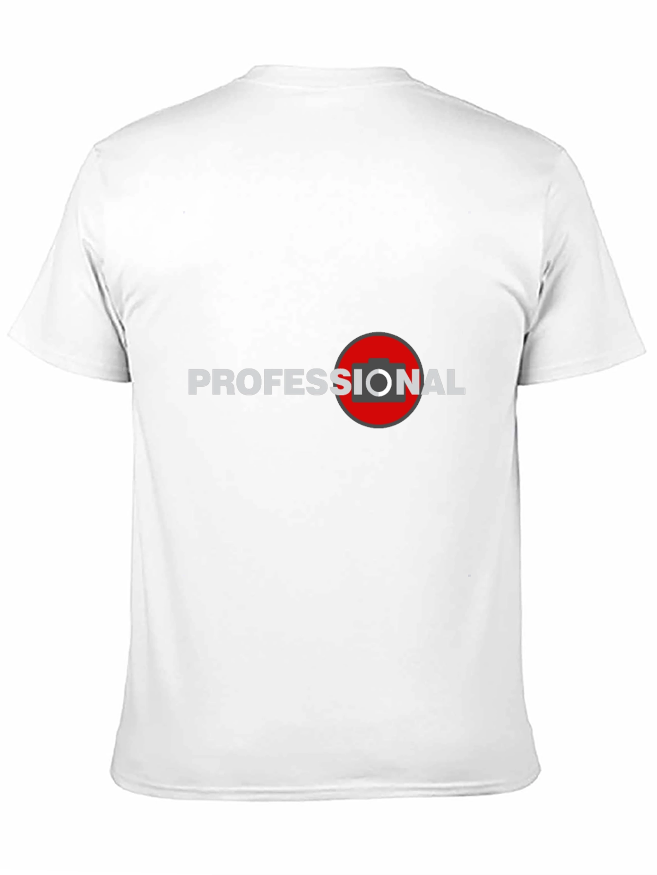 Professional Photographer Black T-Shirt