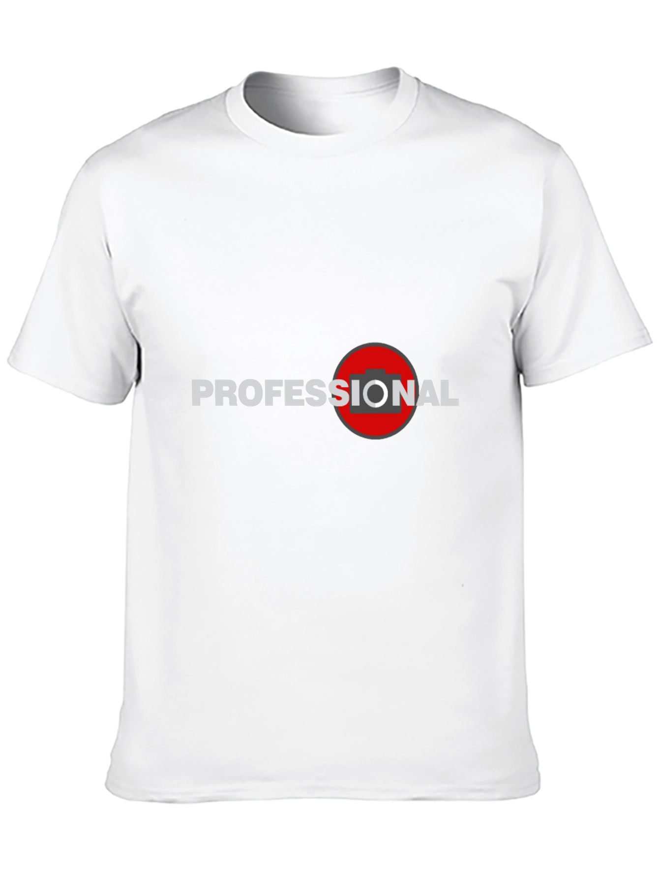 Professional Photographer Black T-Shirt