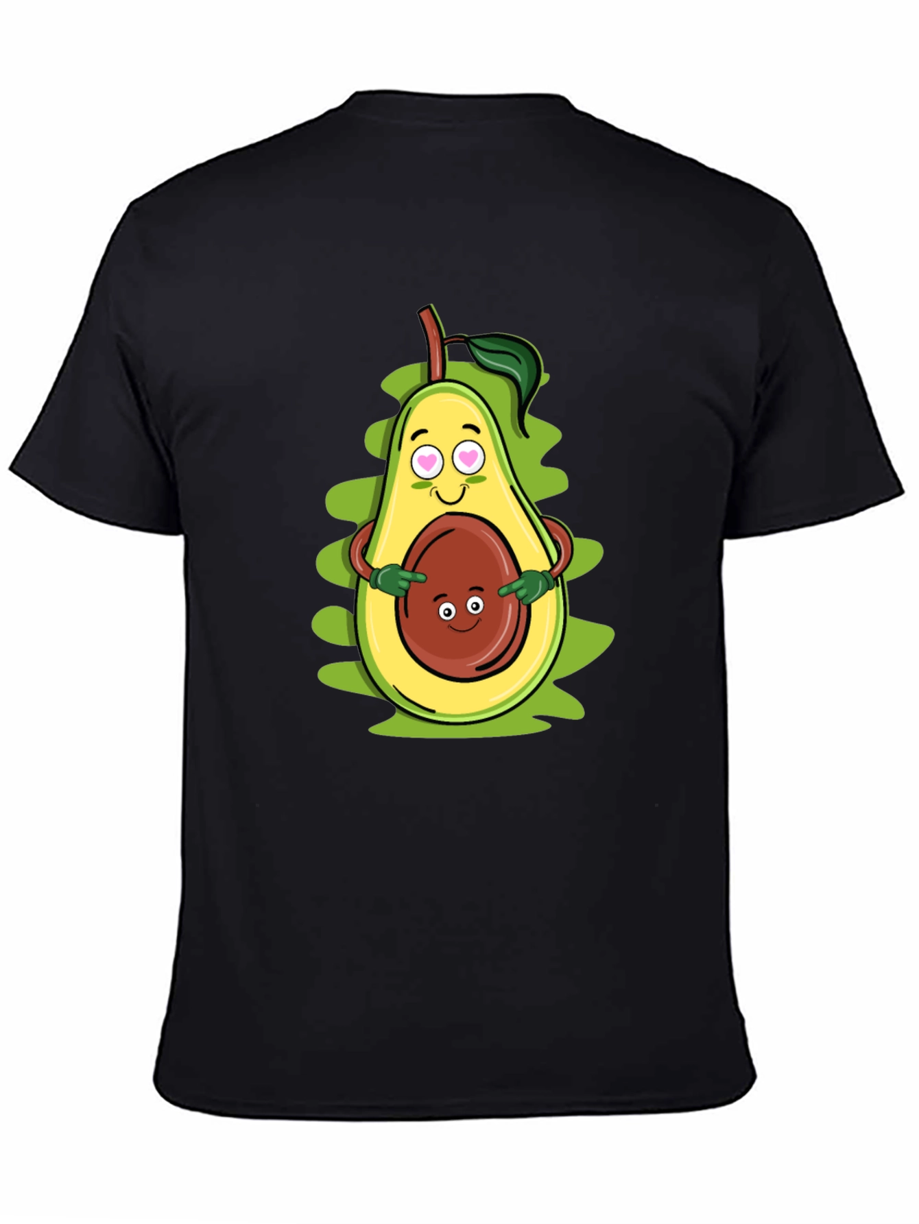 Funny Avocado Family Graphic T-Shirt