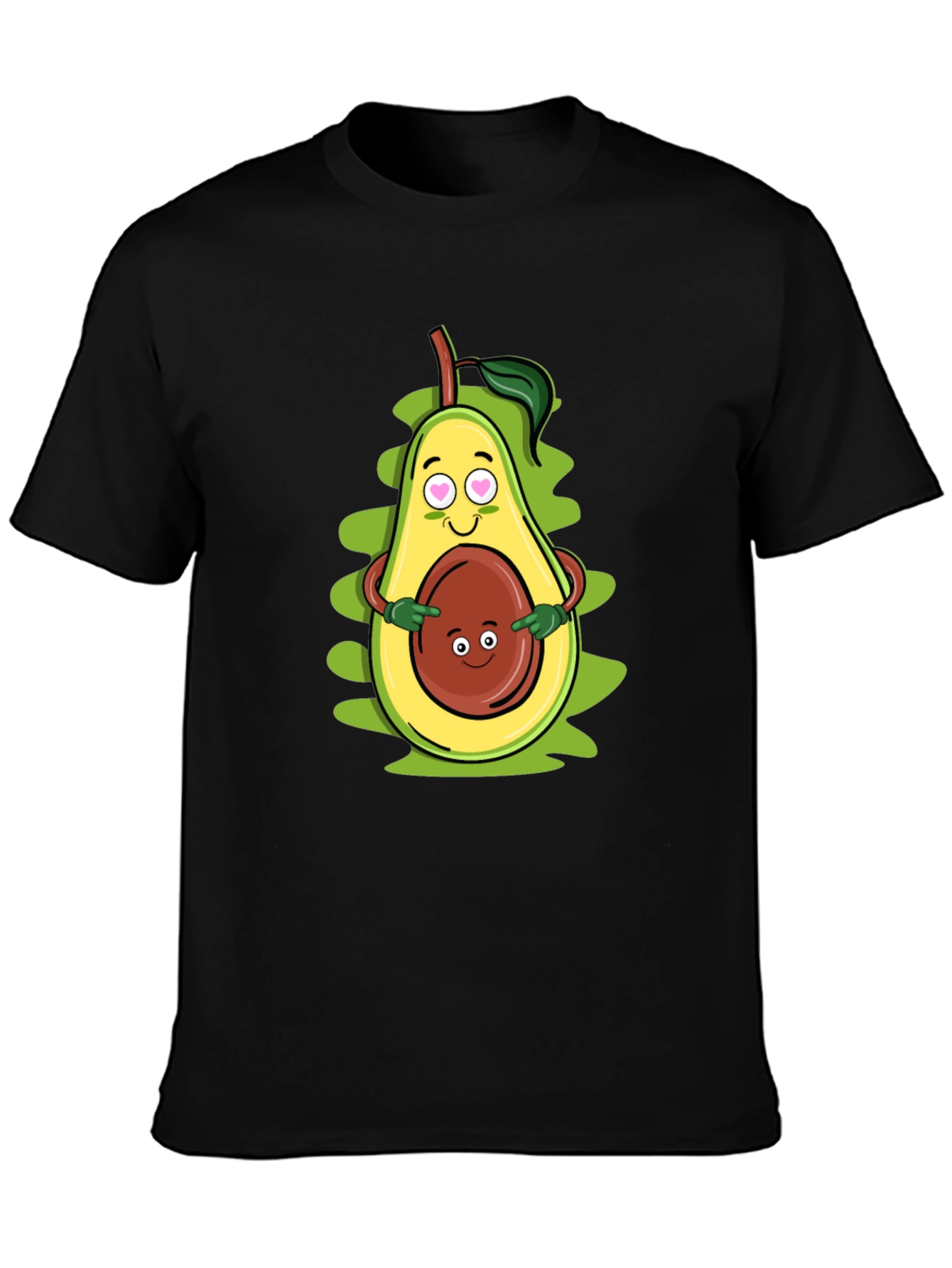 Funny Avocado Family Graphic T-Shirt