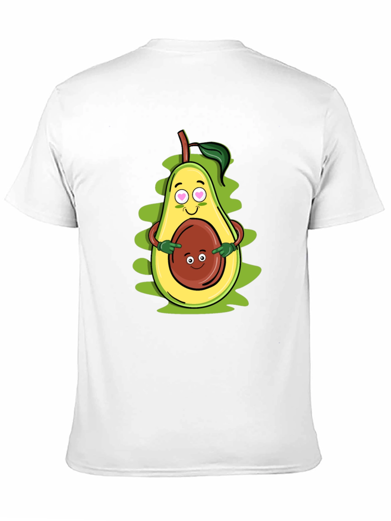 Funny Avocado Family Graphic T-Shirt