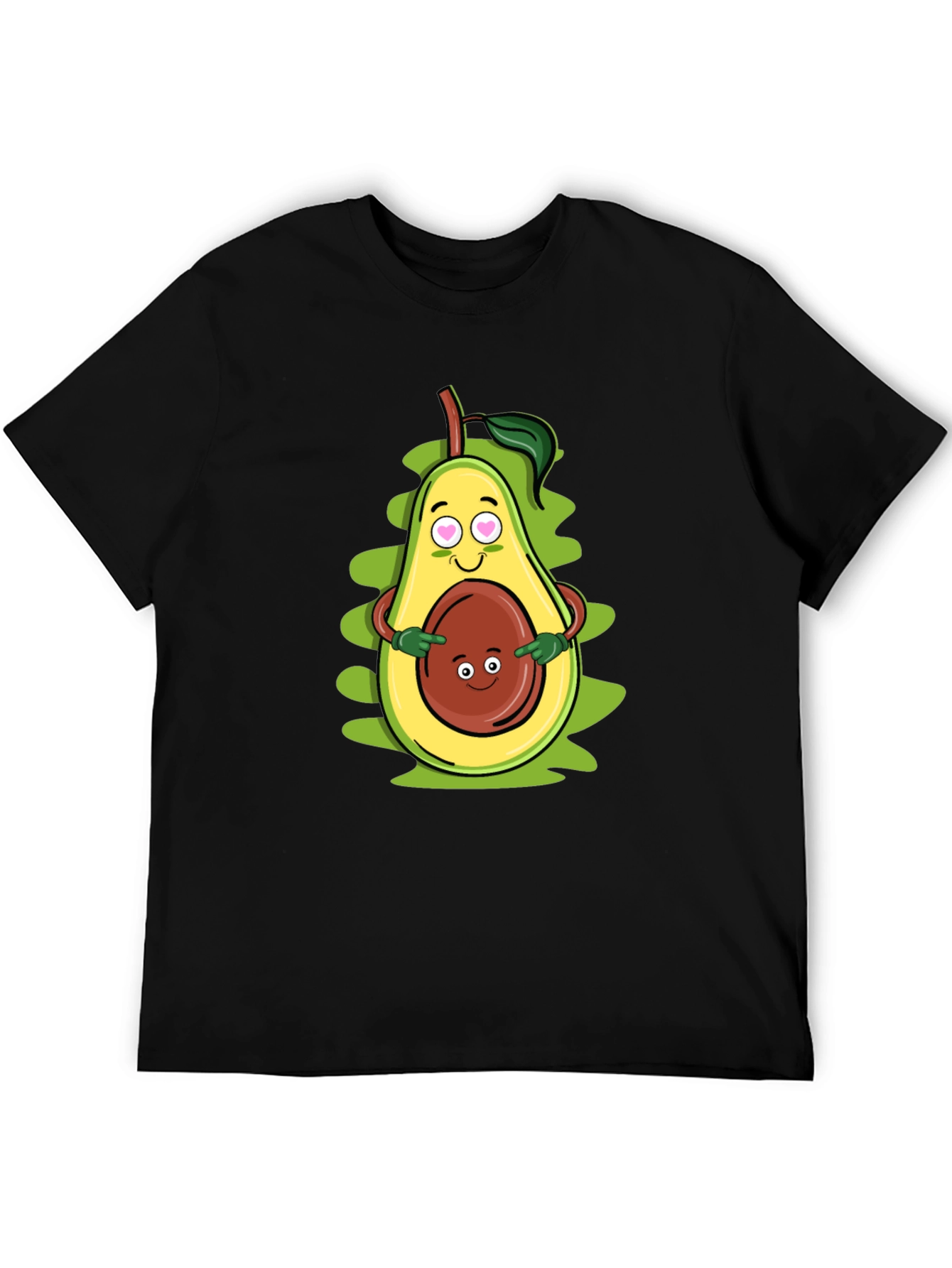 Funny Avocado Family Graphic T-Shirt