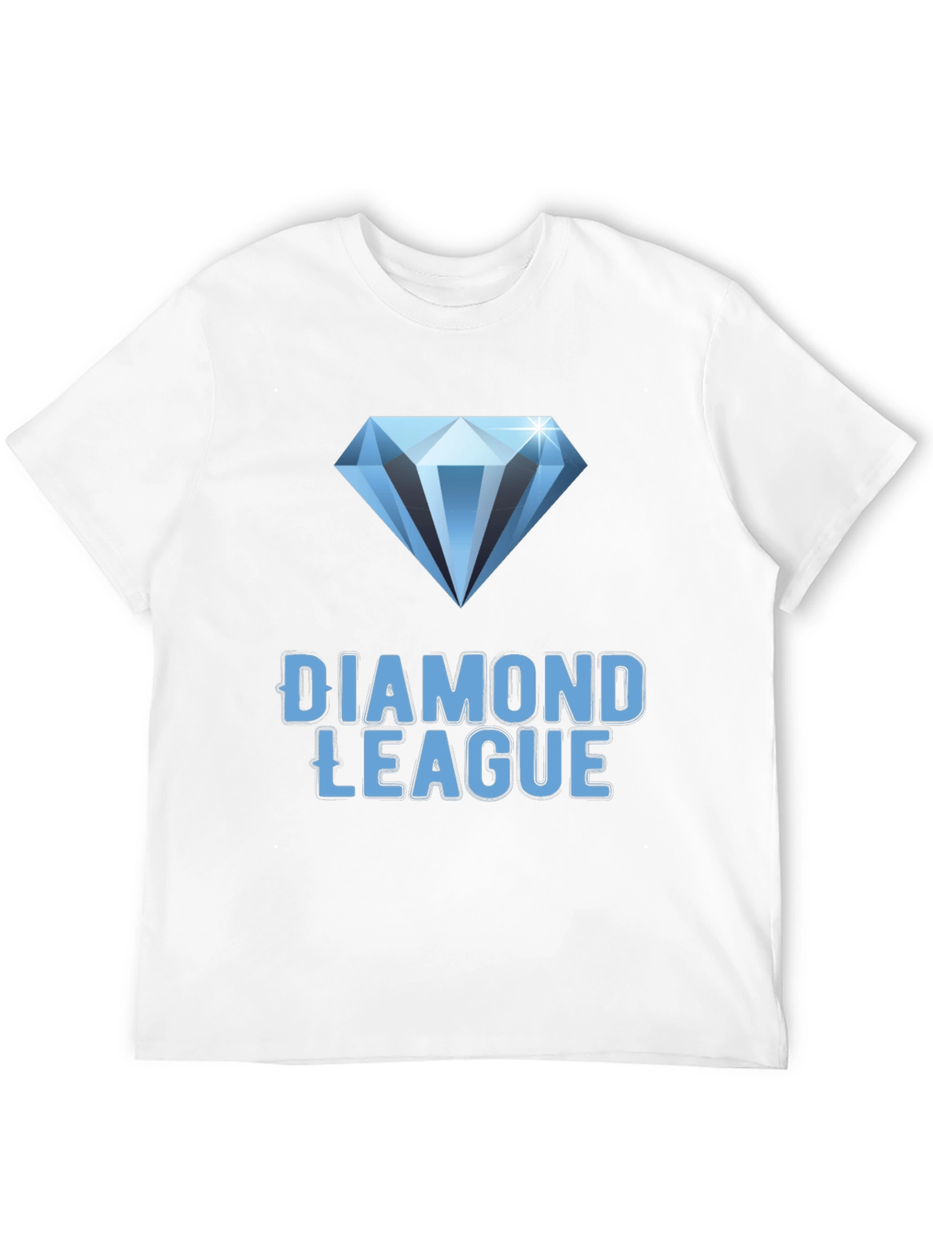Diamond League Graphic Tee - Stylish Black T-Shirt