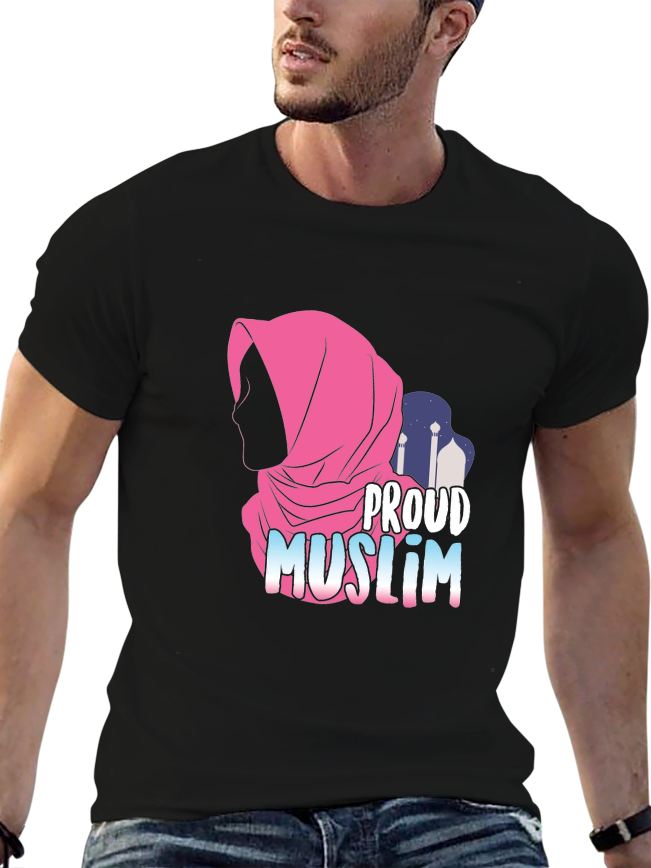 Proud Muslim T-Shirt Islamic Pride Tee