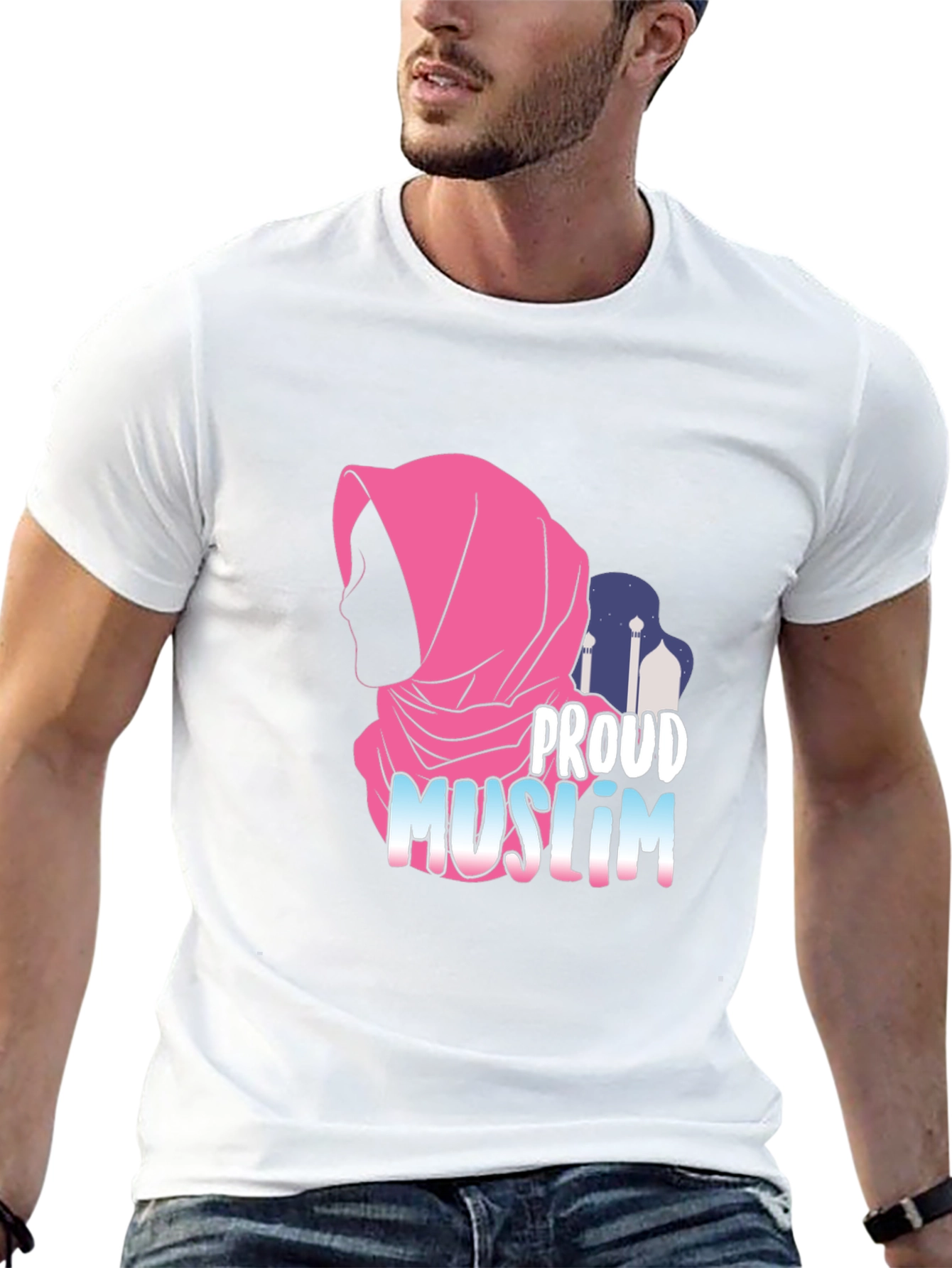 Proud Muslim T-Shirt Islamic Pride Tee