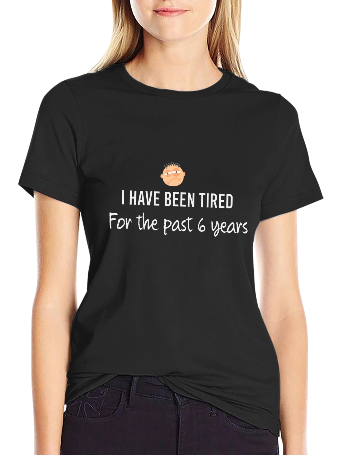 Funny Tired for 6 Years Graphic Tee