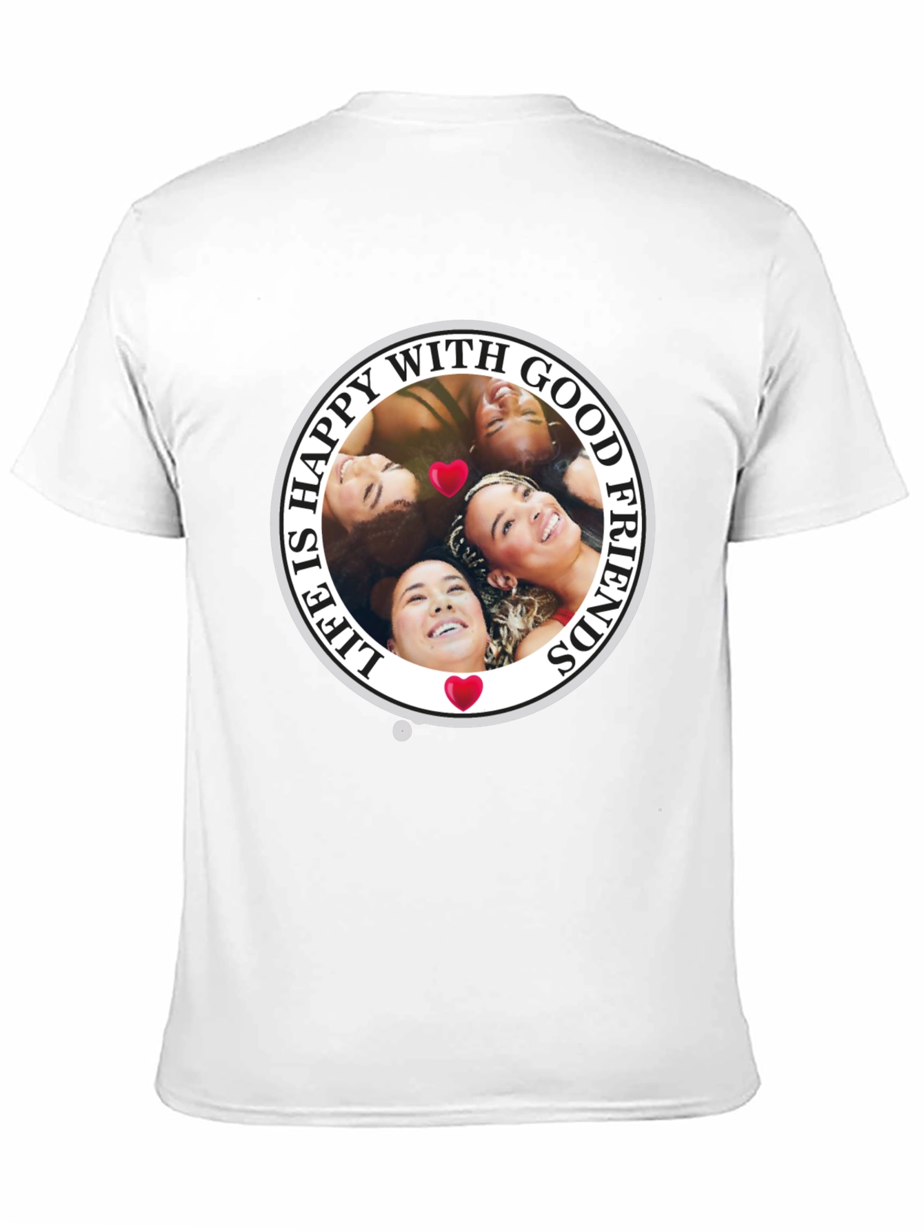 Happy With Good Friends T-Shirt