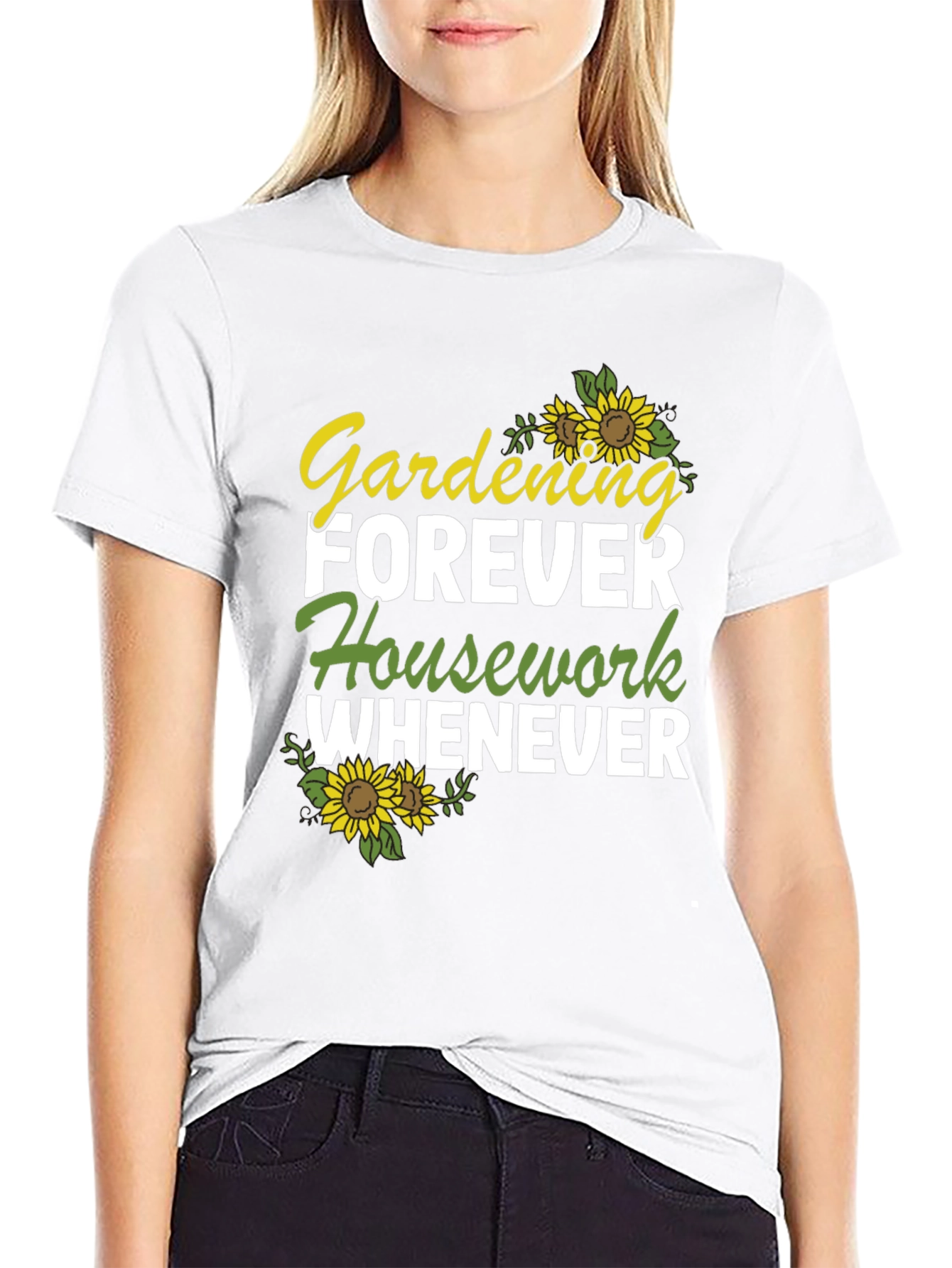 Gardening Forever Graphic T-Shirt