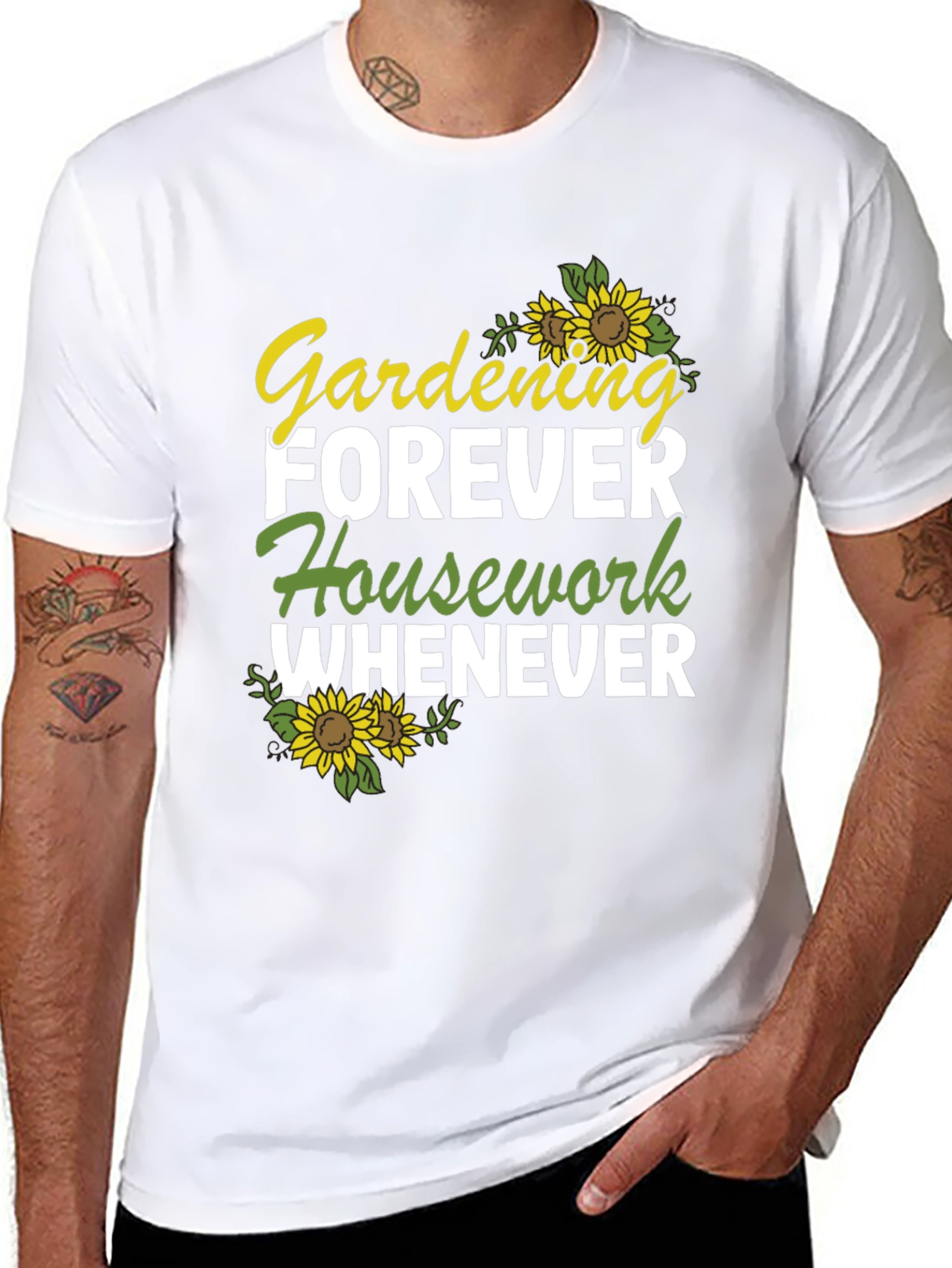 Gardening Forever Graphic T-Shirt