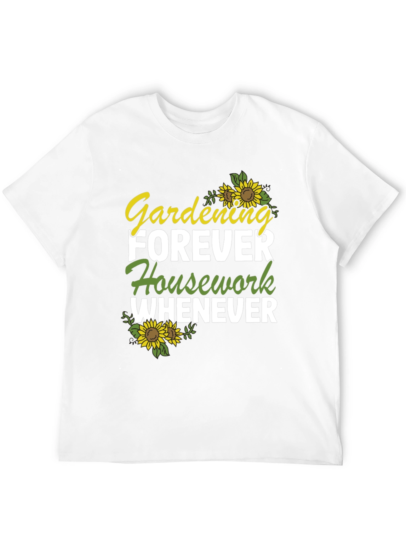 Gardening Forever Graphic T-Shirt
