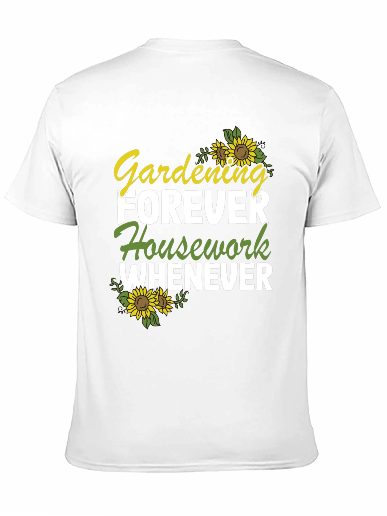 Gardening Forever Graphic T-Shirt