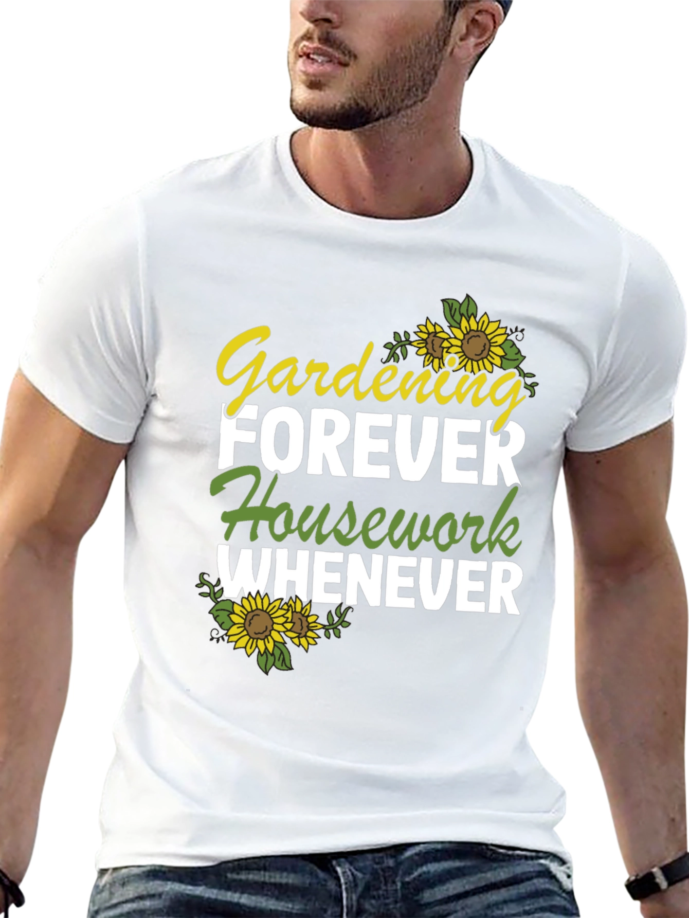 Gardening Forever Graphic T-Shirt