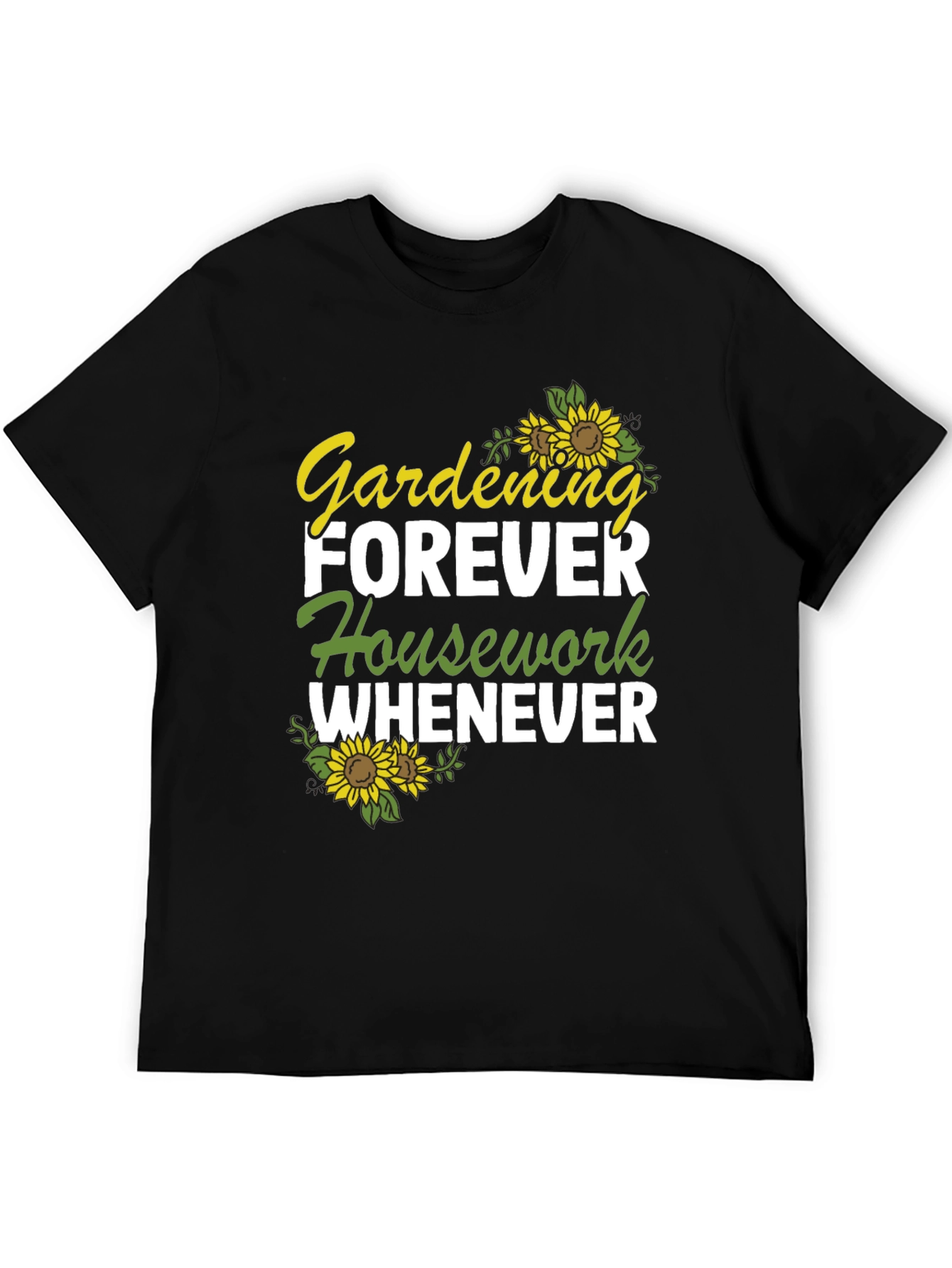 Gardening Forever Graphic T-Shirt