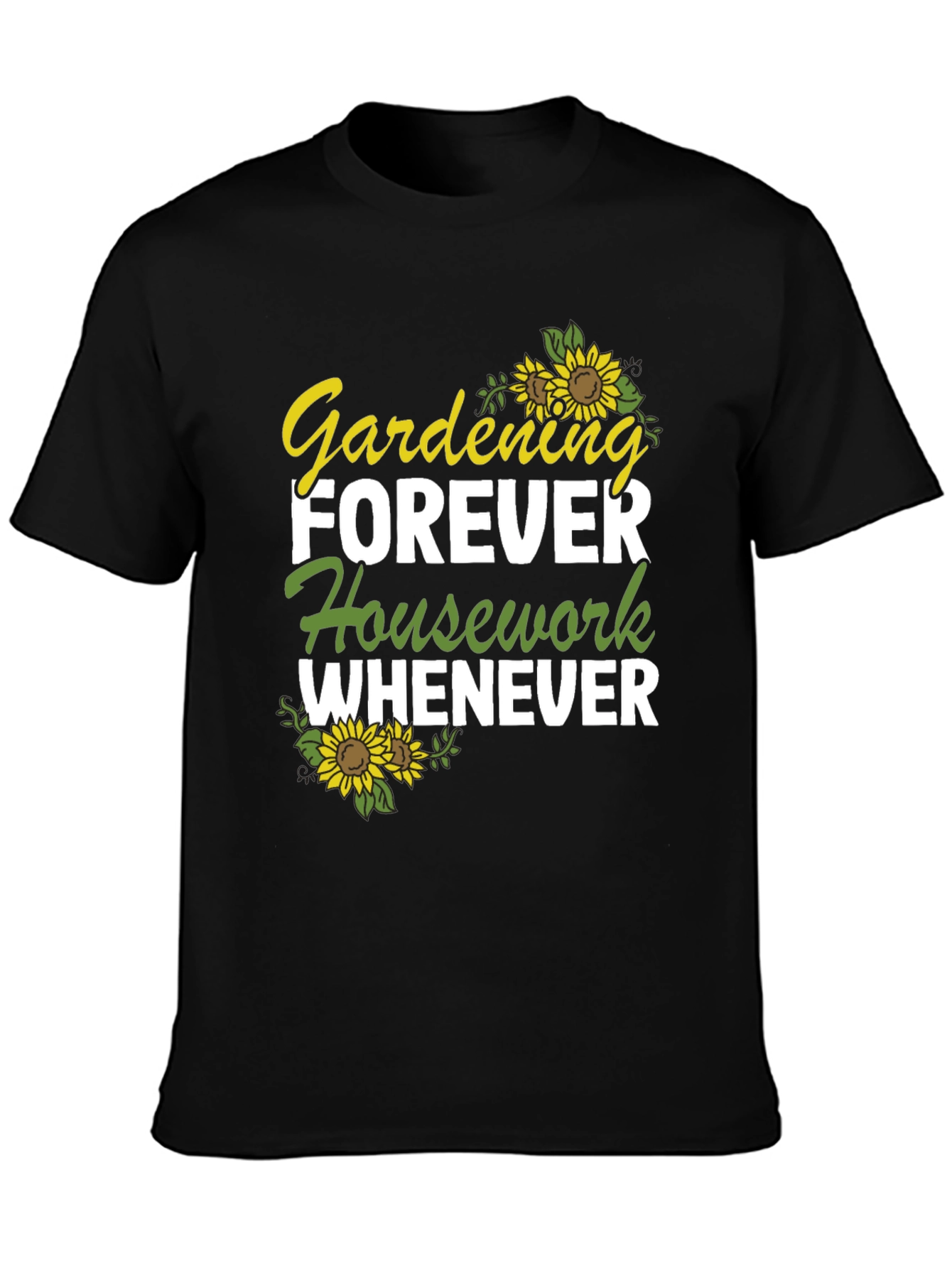 Gardening Forever Graphic T-Shirt