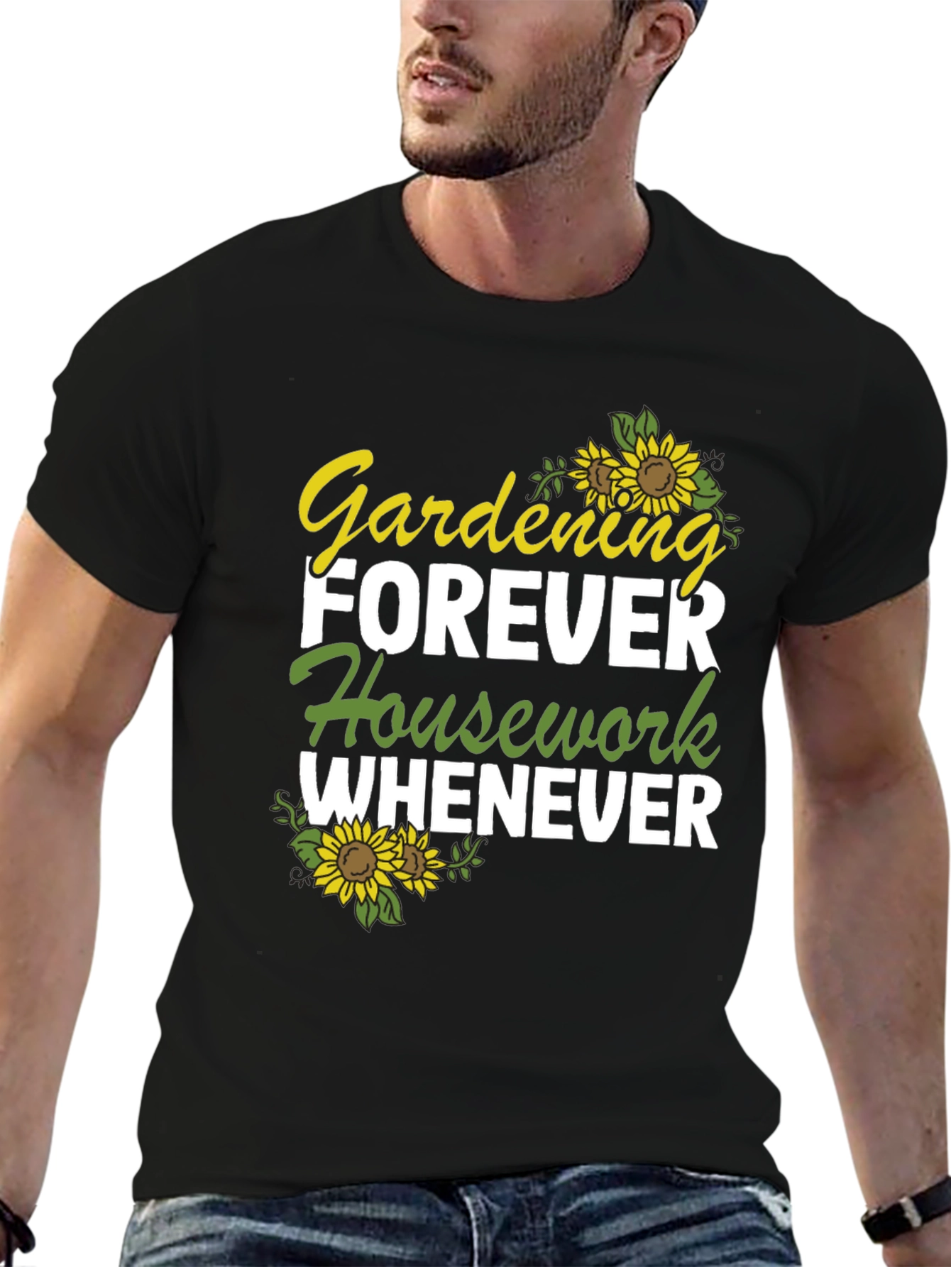 Gardening Forever Graphic T-Shirt