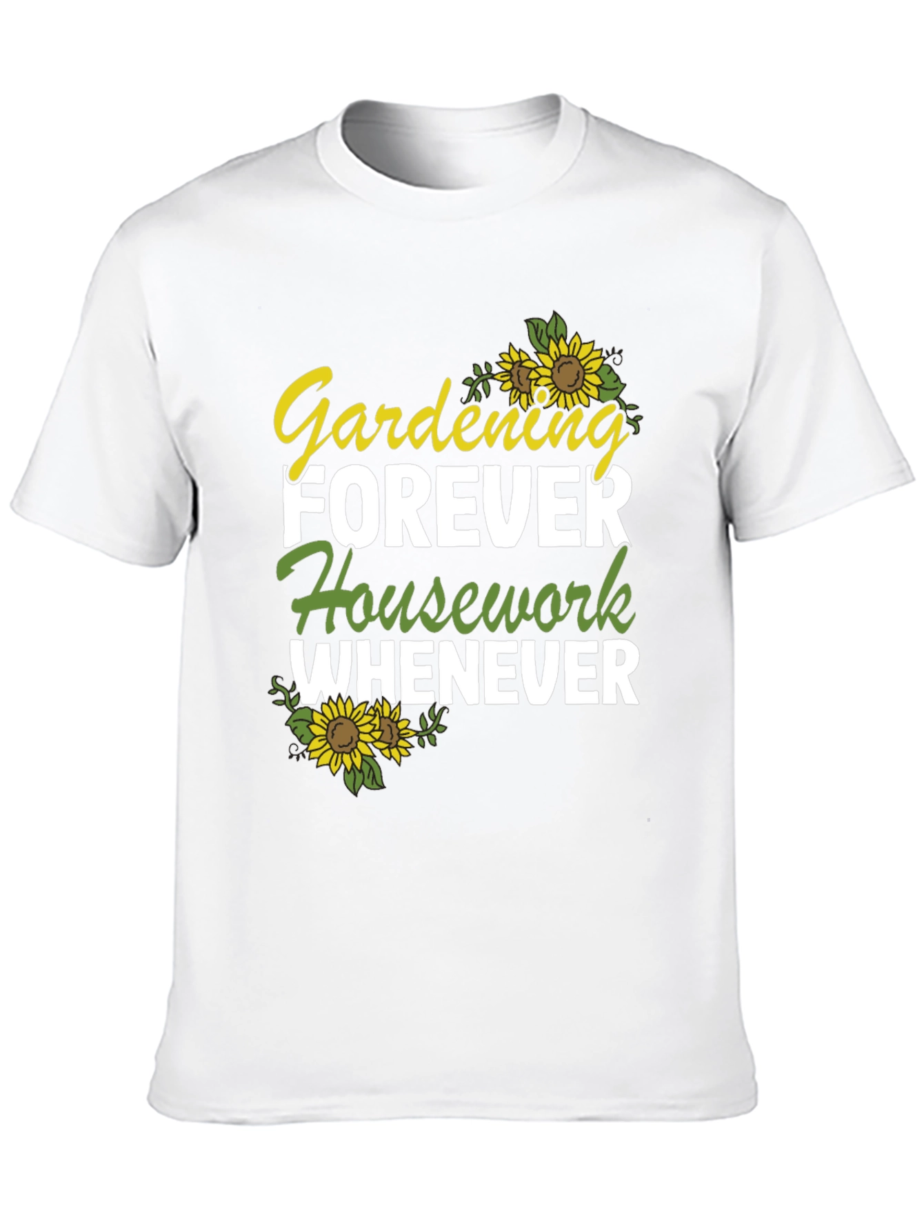 Gardening Forever Graphic T-Shirt