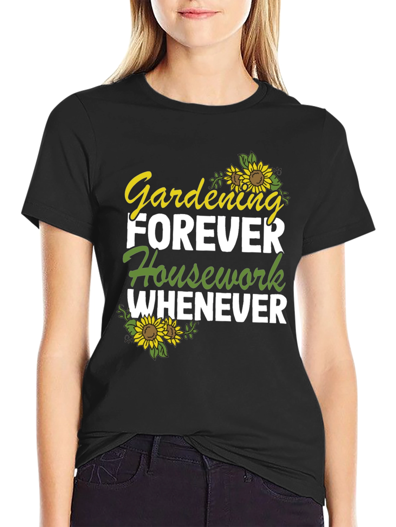 Gardening Forever Graphic T-Shirt