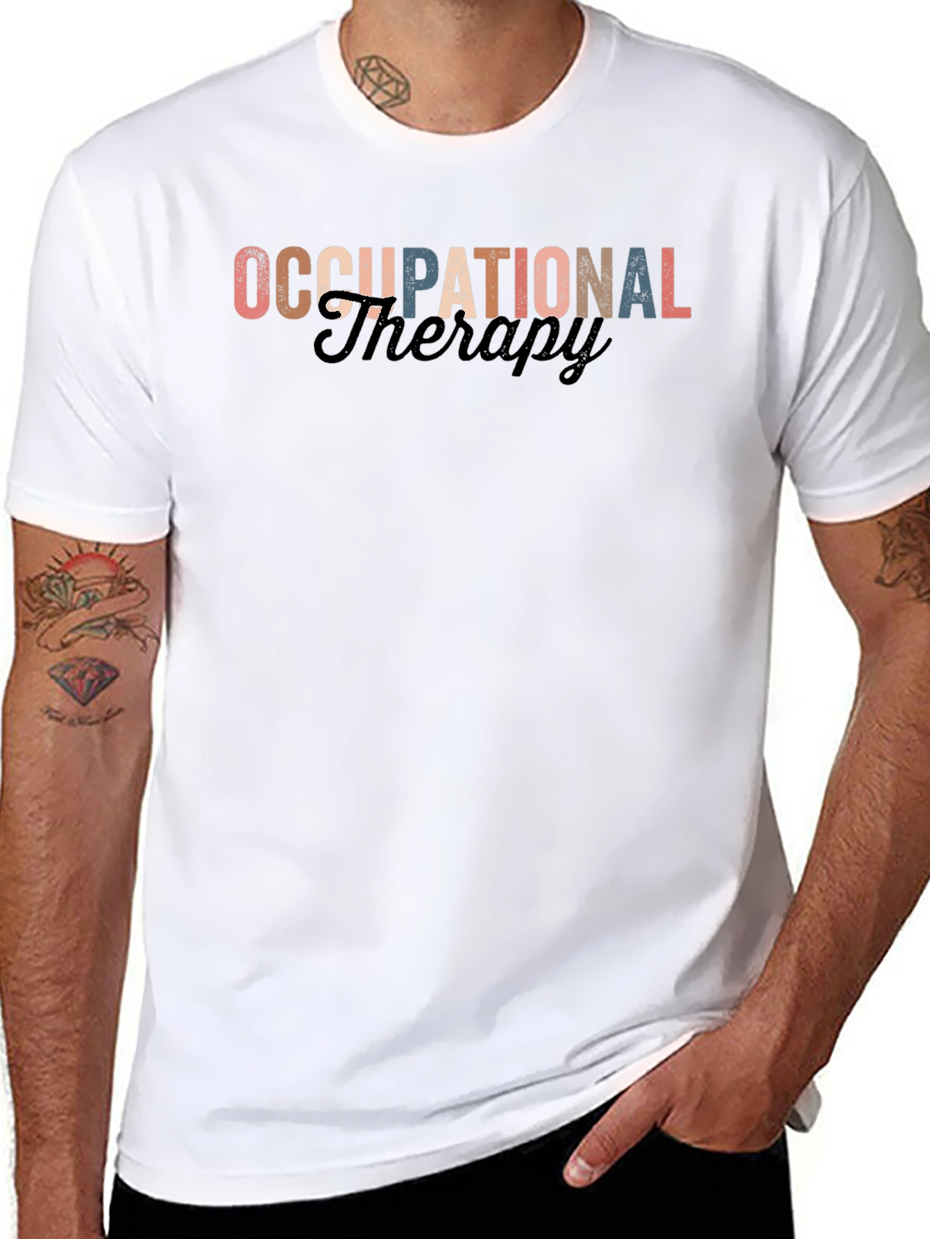 Occupational Therapy T-Shirt - Retro Design