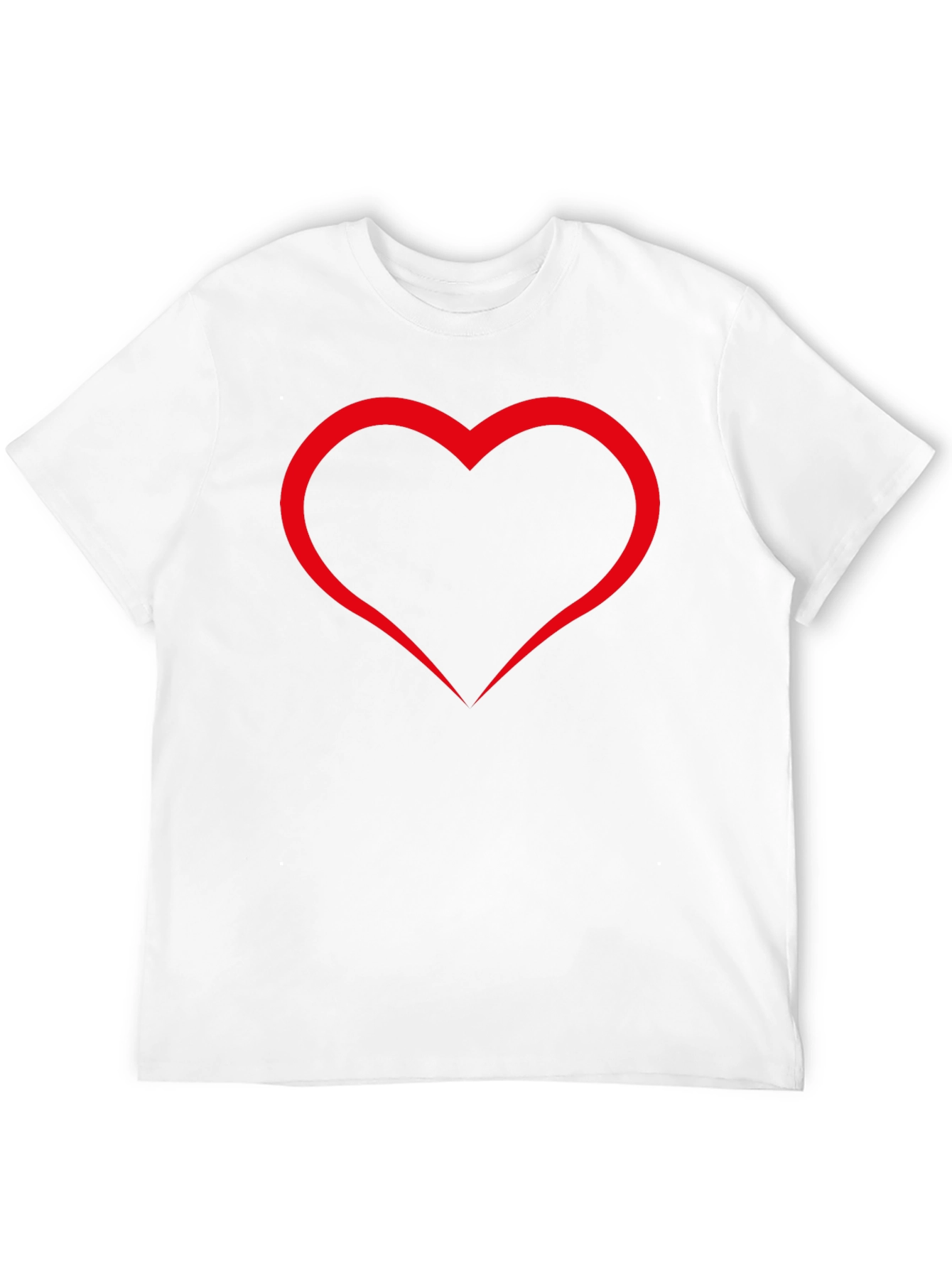 Heart Graphic Black T-Shirt