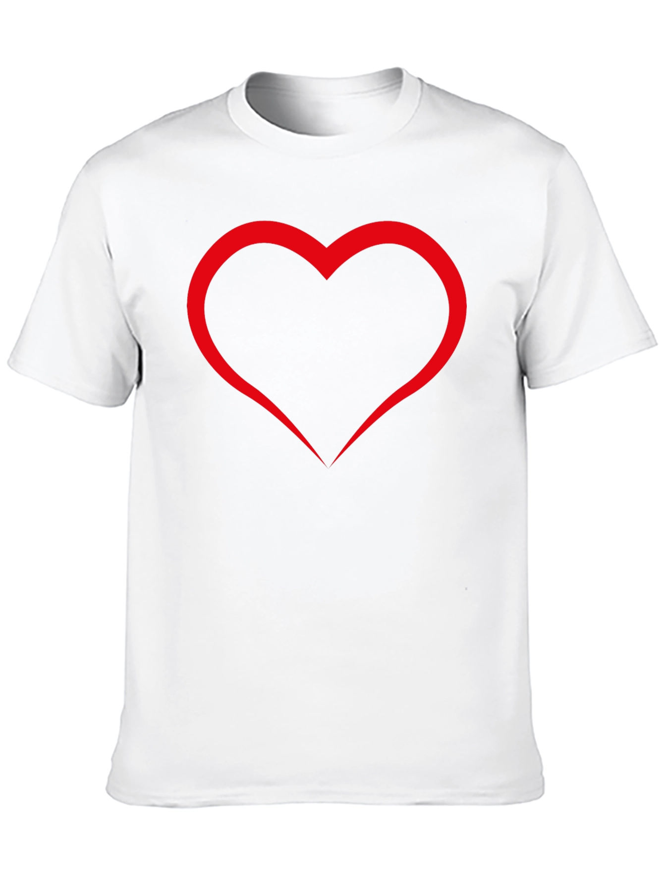 Heart Graphic Black T-Shirt