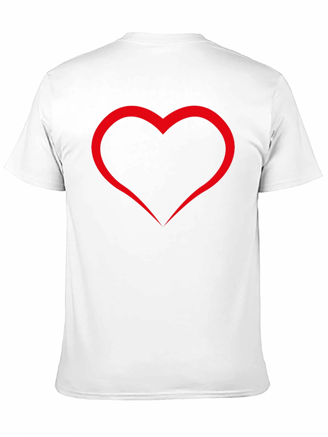 Heart Graphic Black T-Shirt