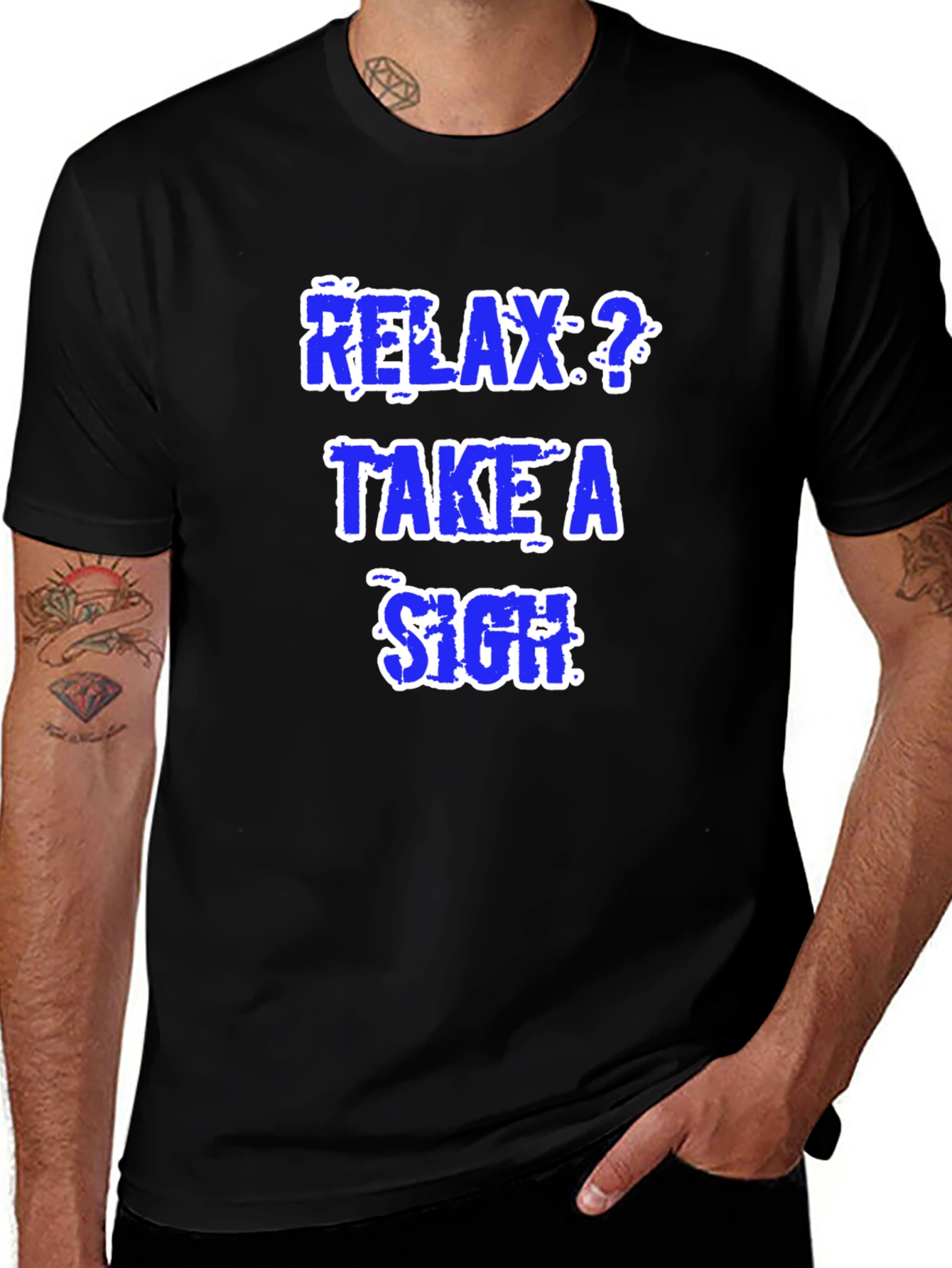 Relax Take a Sigh Graphic T-Shirt