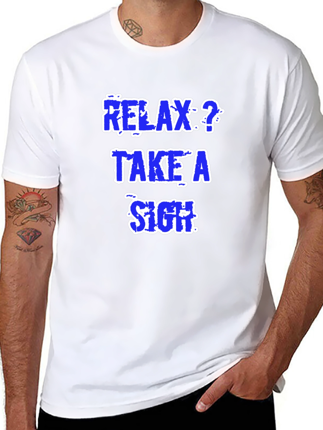Relax Take a Sigh Graphic T-Shirt
