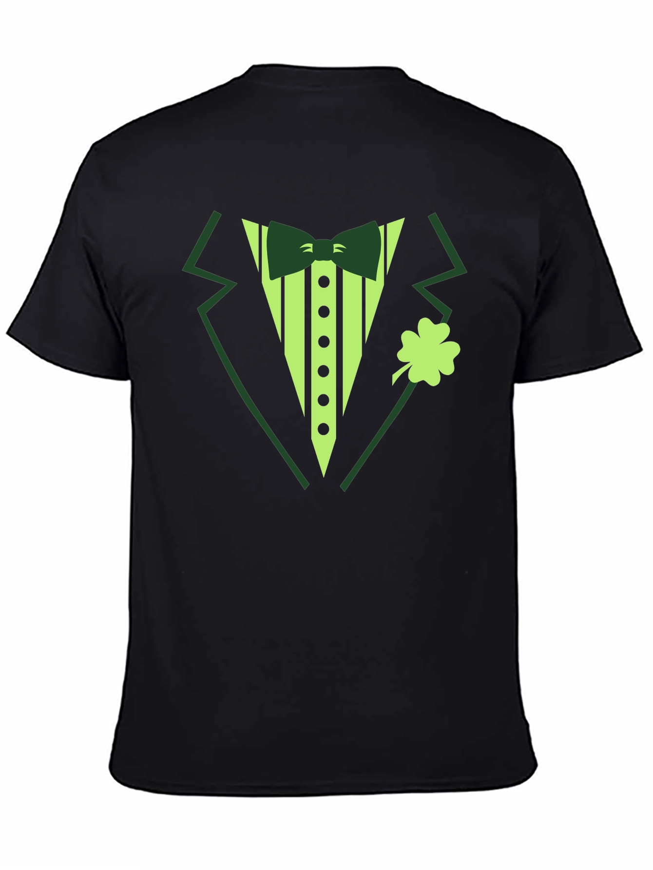 St Patricks Day Tuxedo T-Shirt - Irish Celebration Apparel