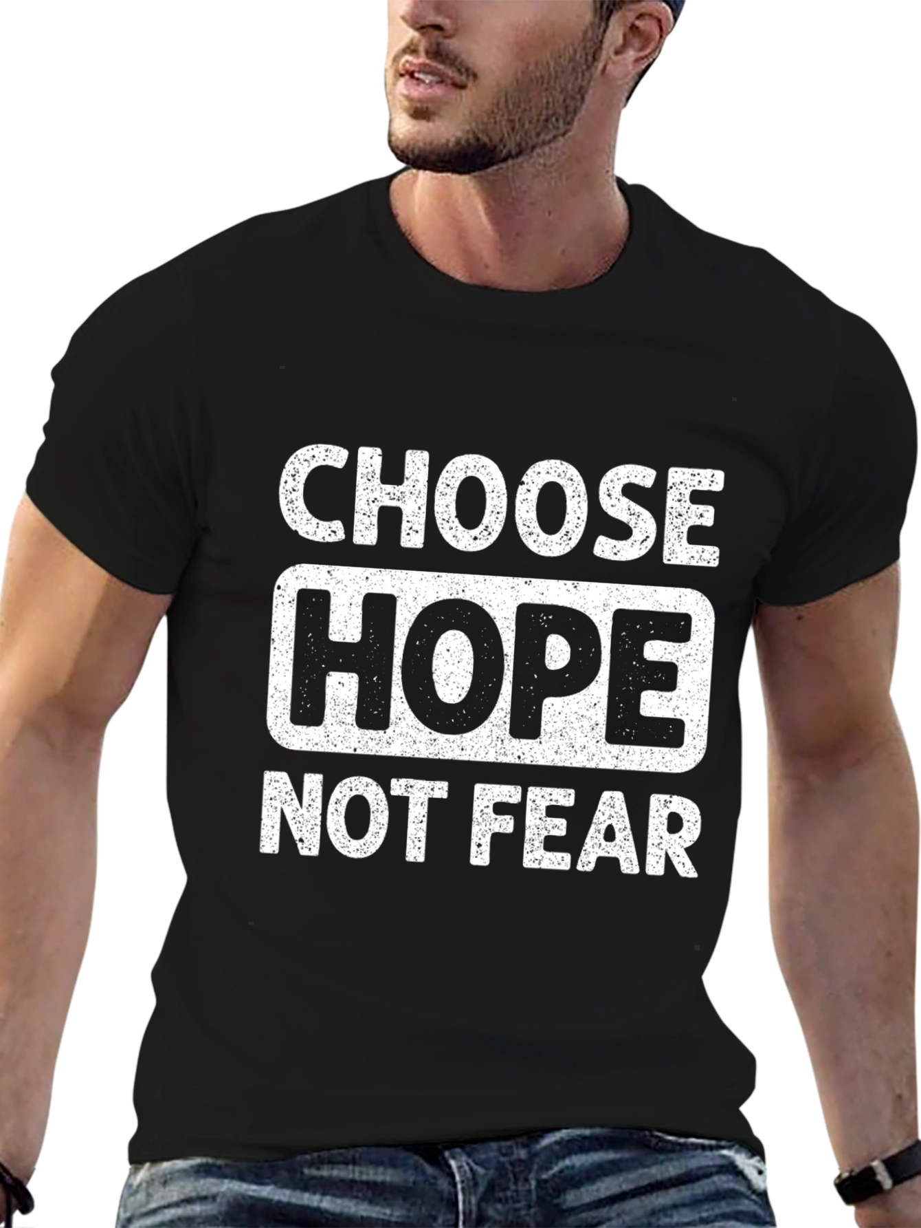 Choose Hope Graphic Tee - Black