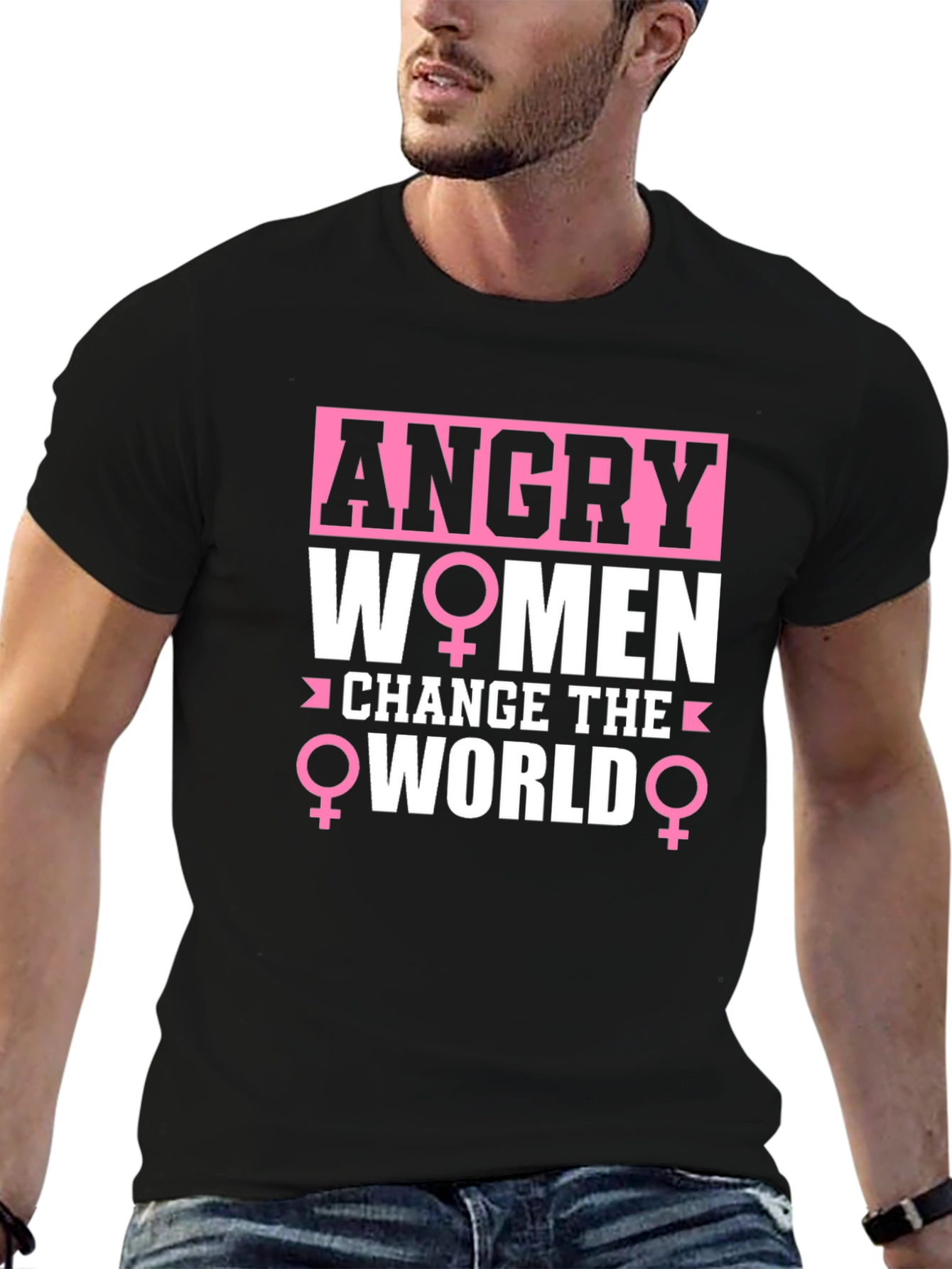 Angry Women Change the World Graphic Tee