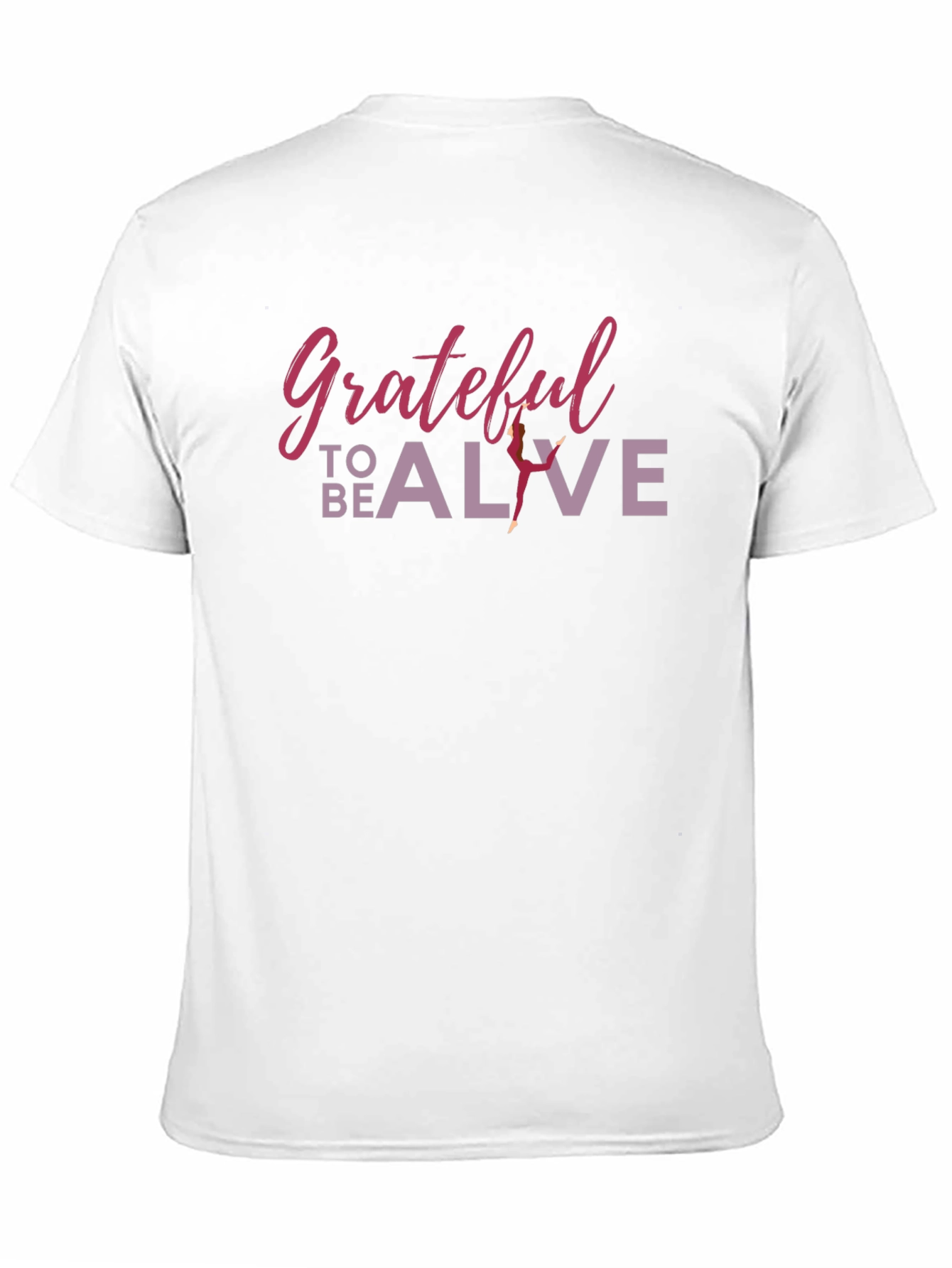 Grateful to be Alive Graphic Tee - Black