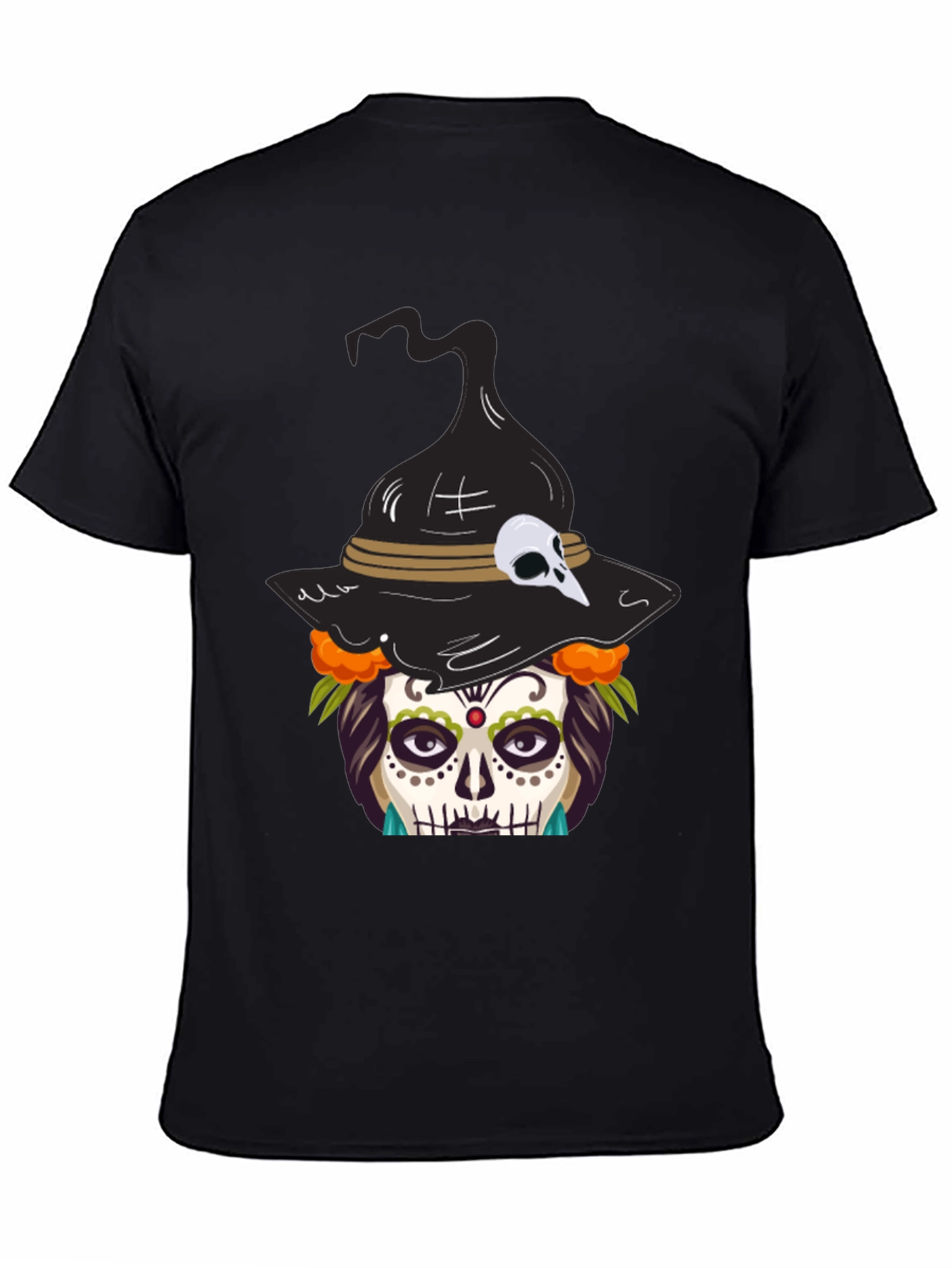 Day of the Dead Witch T-Shirt