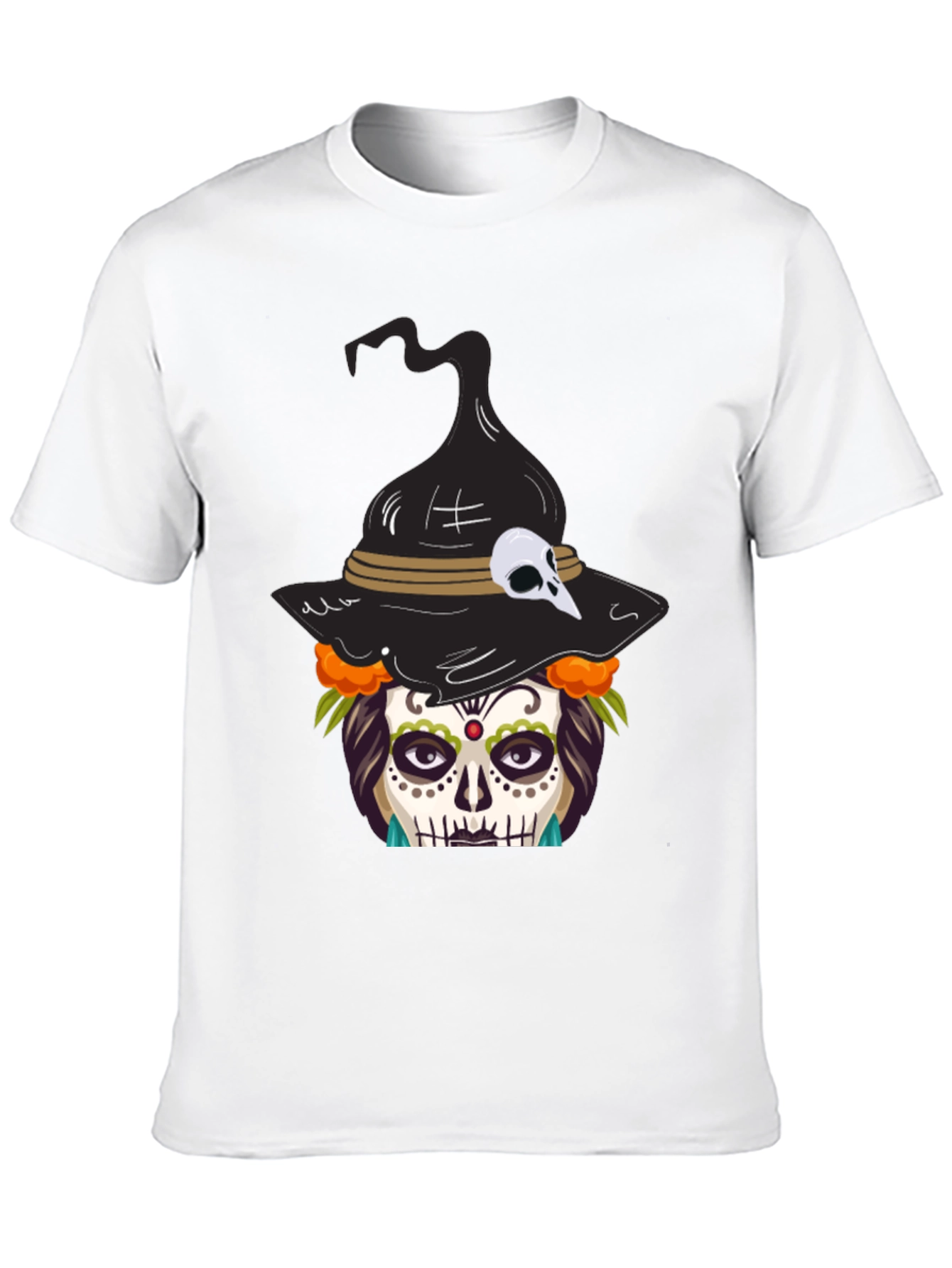 Day of the Dead Witch T-Shirt