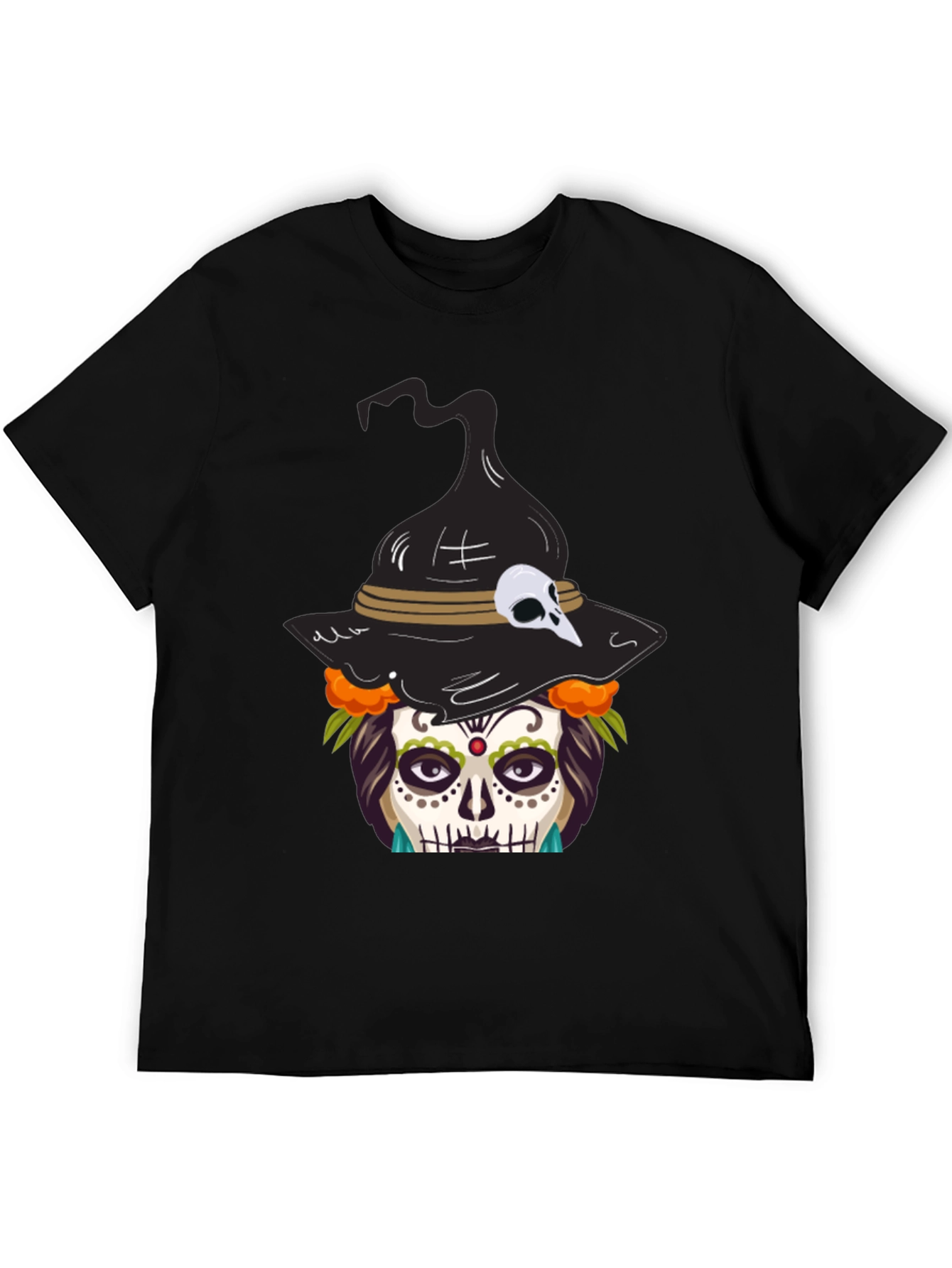 Day of the Dead Witch T-Shirt