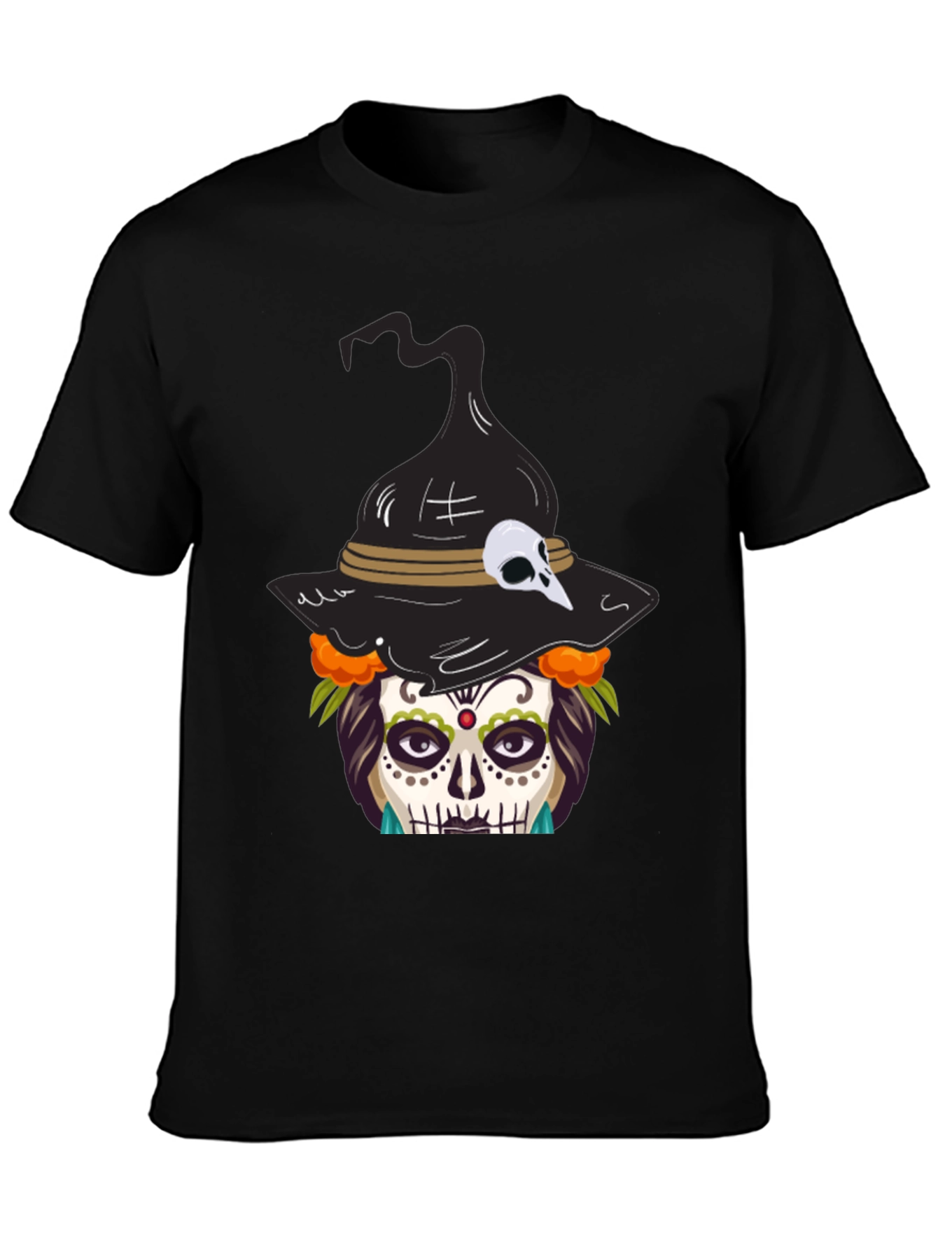 Day of the Dead Witch T-Shirt