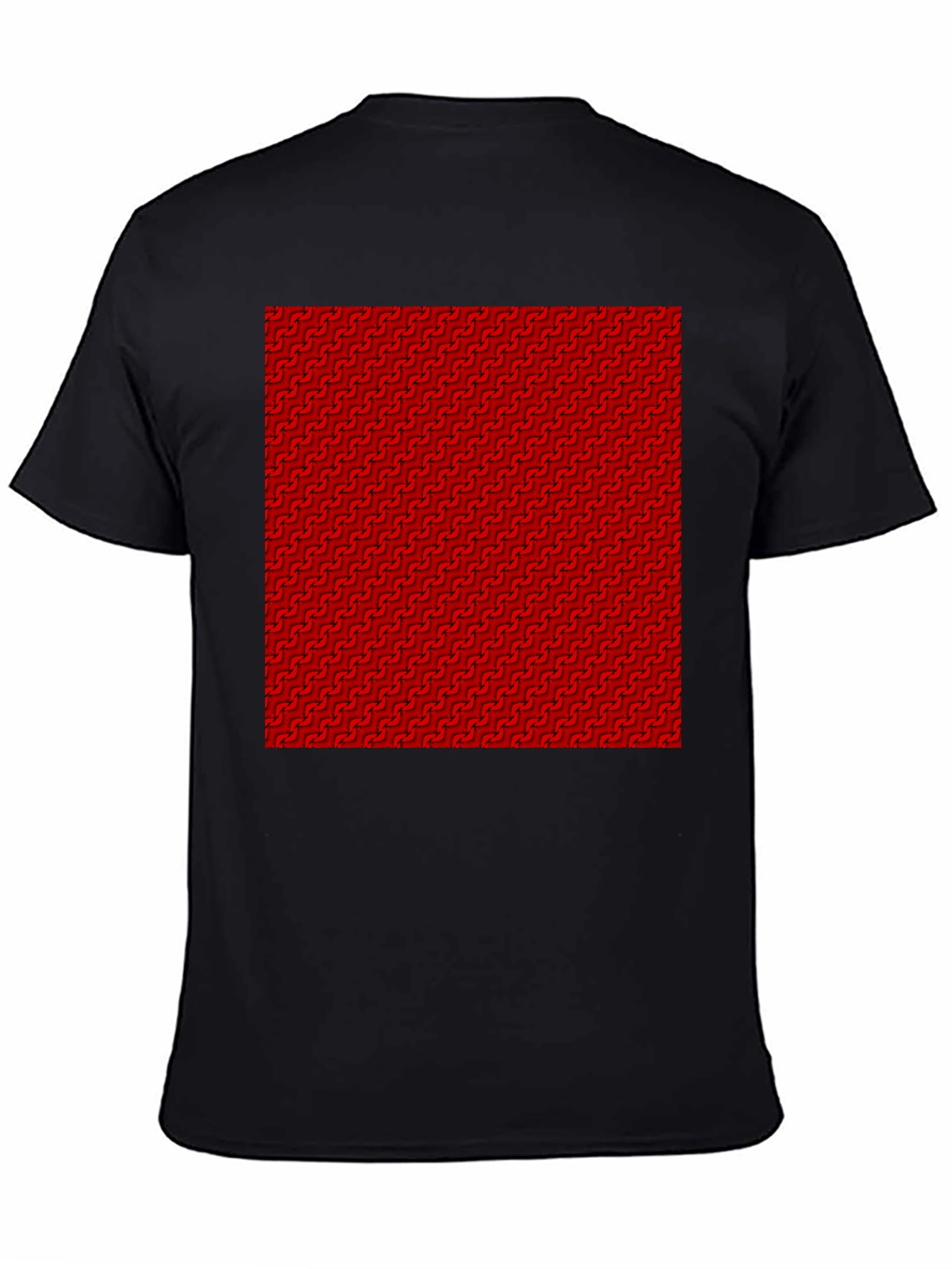 Patterned Graphic Tee - Modern Casual Style