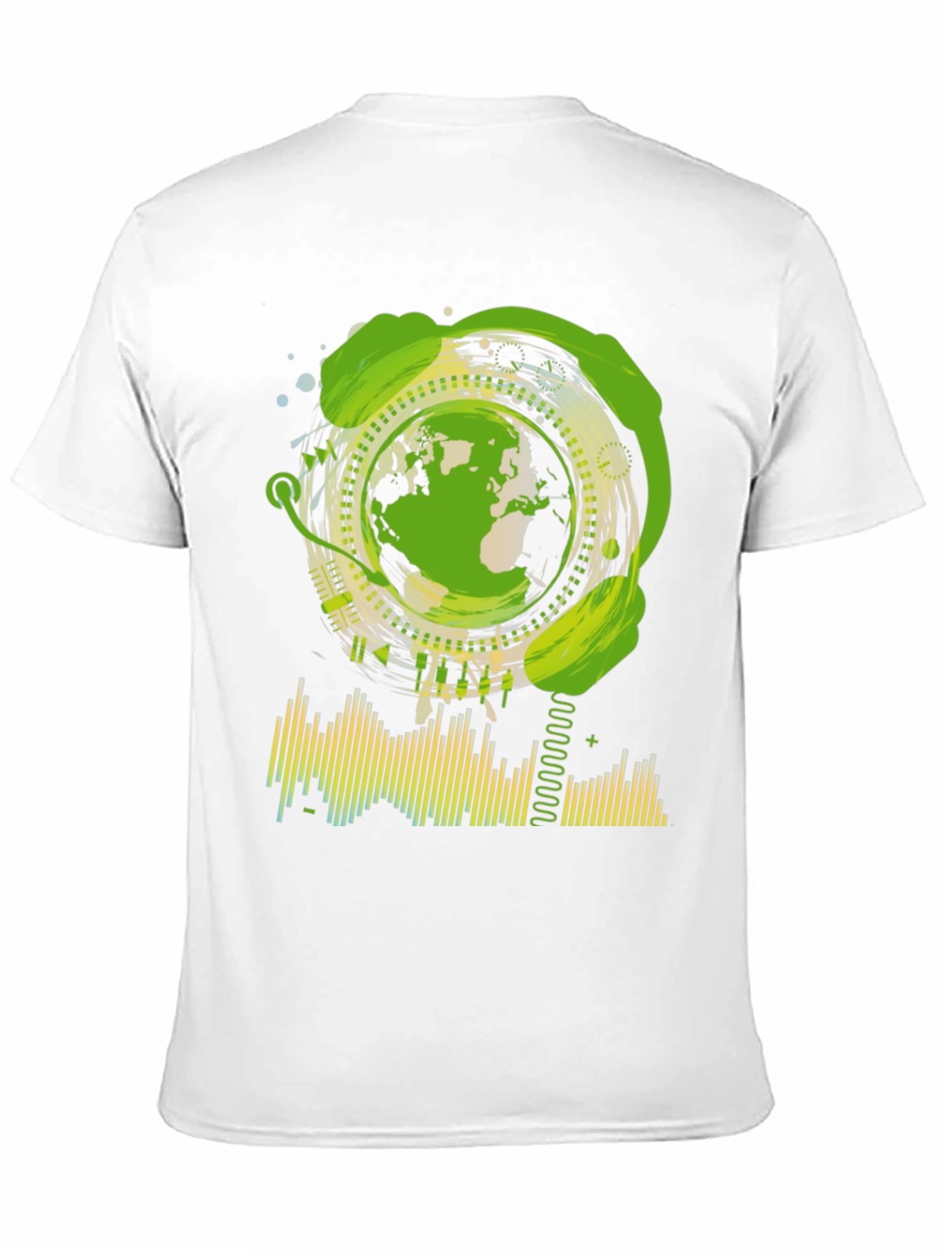 Eco-Friendly Earth Graphic Tee