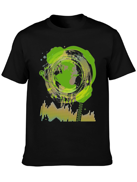 Eco-Friendly Earth Graphic Tee
