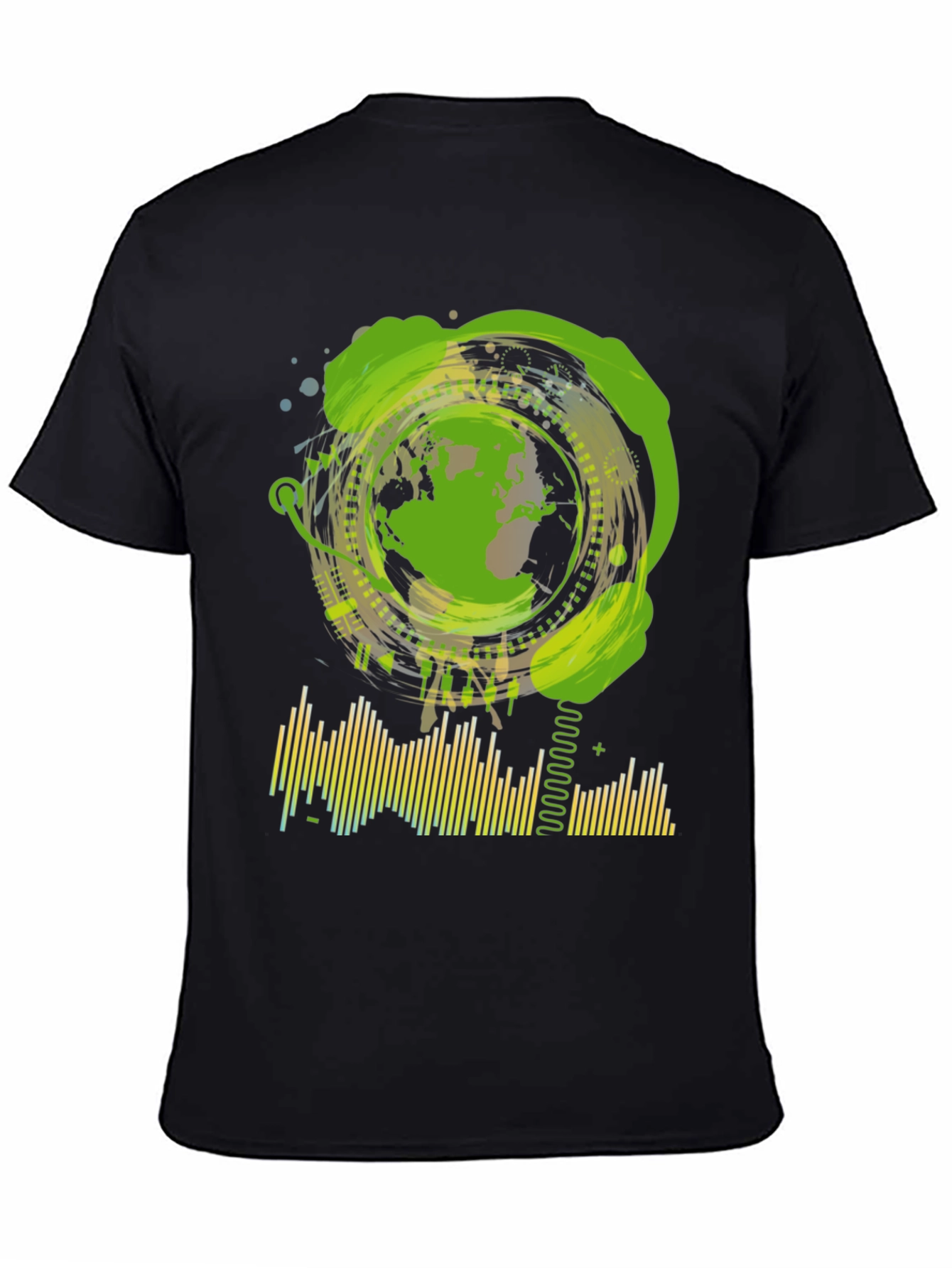 Eco-Friendly Earth Graphic Tee