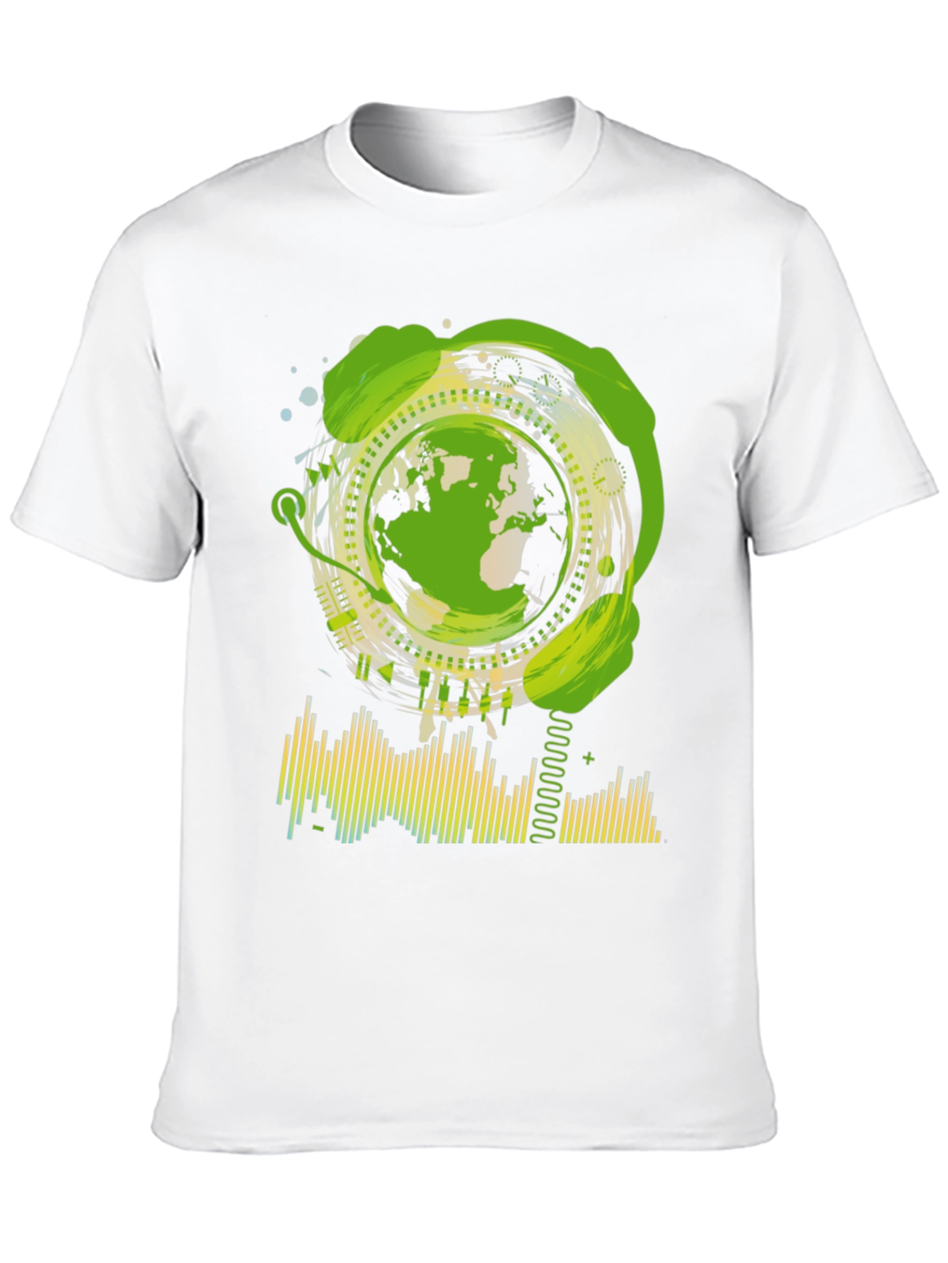 Eco-Friendly Earth Graphic Tee
