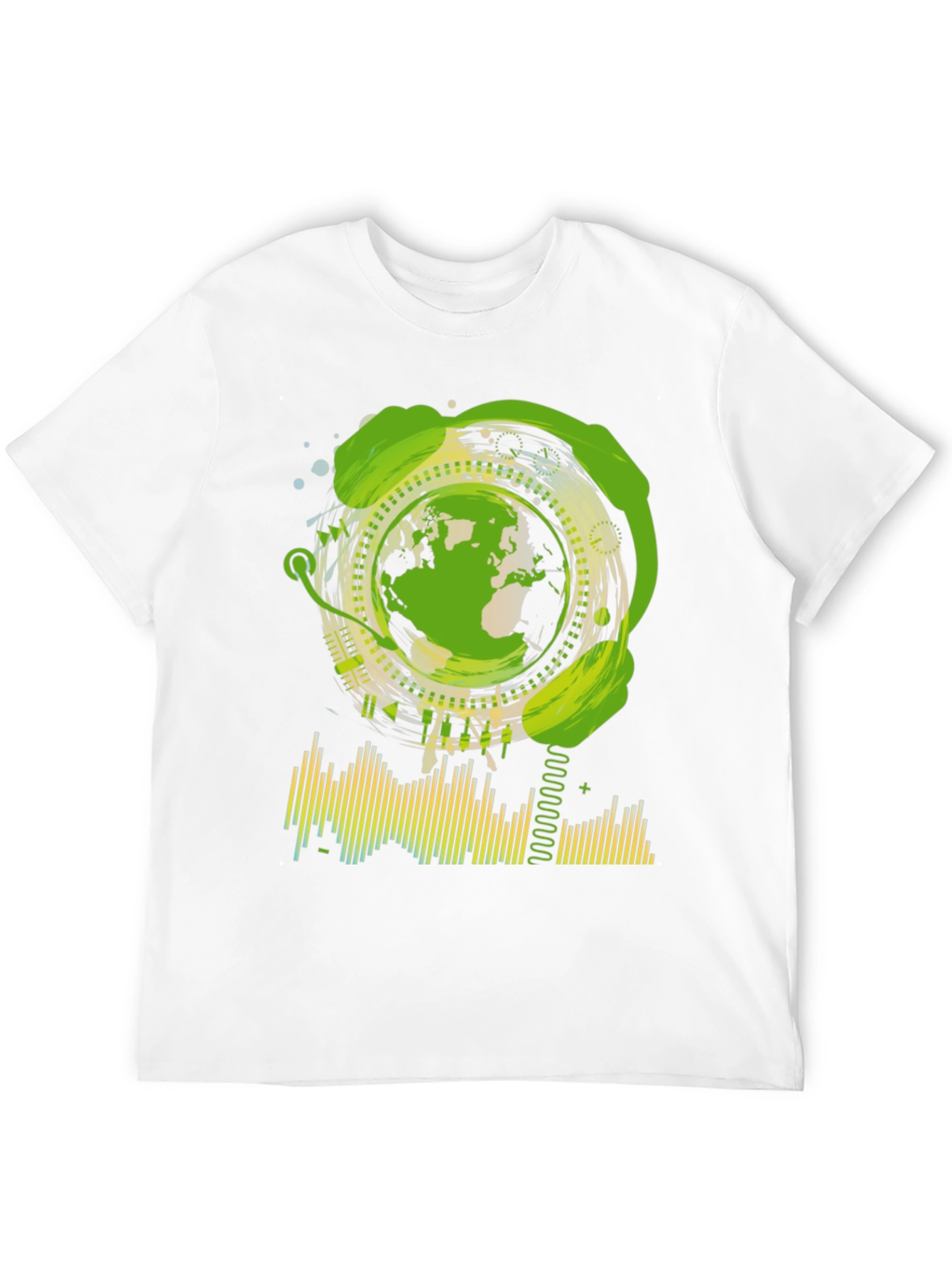 Eco-Friendly Earth Graphic Tee