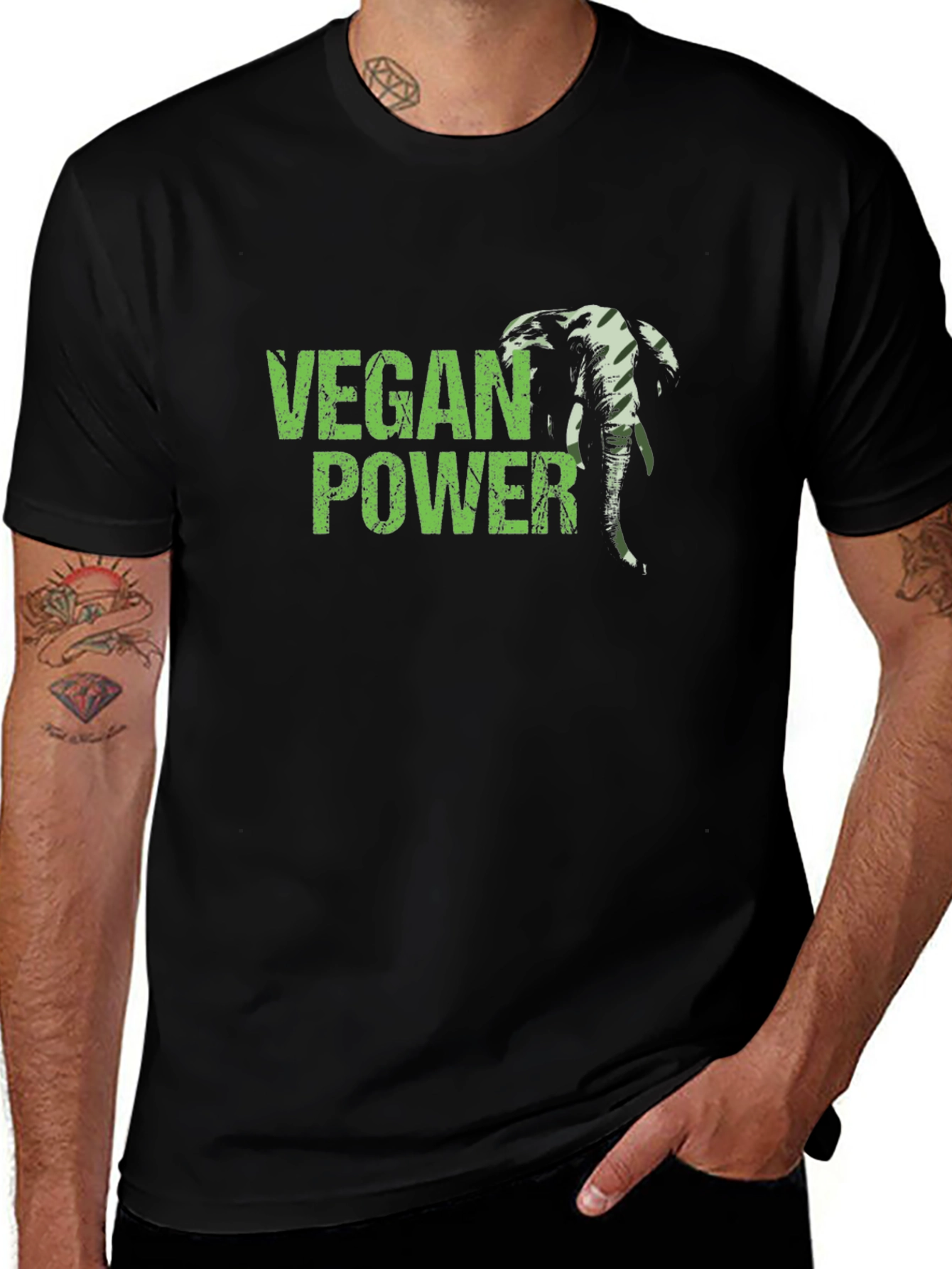 Vegan Power Graphic Tee
