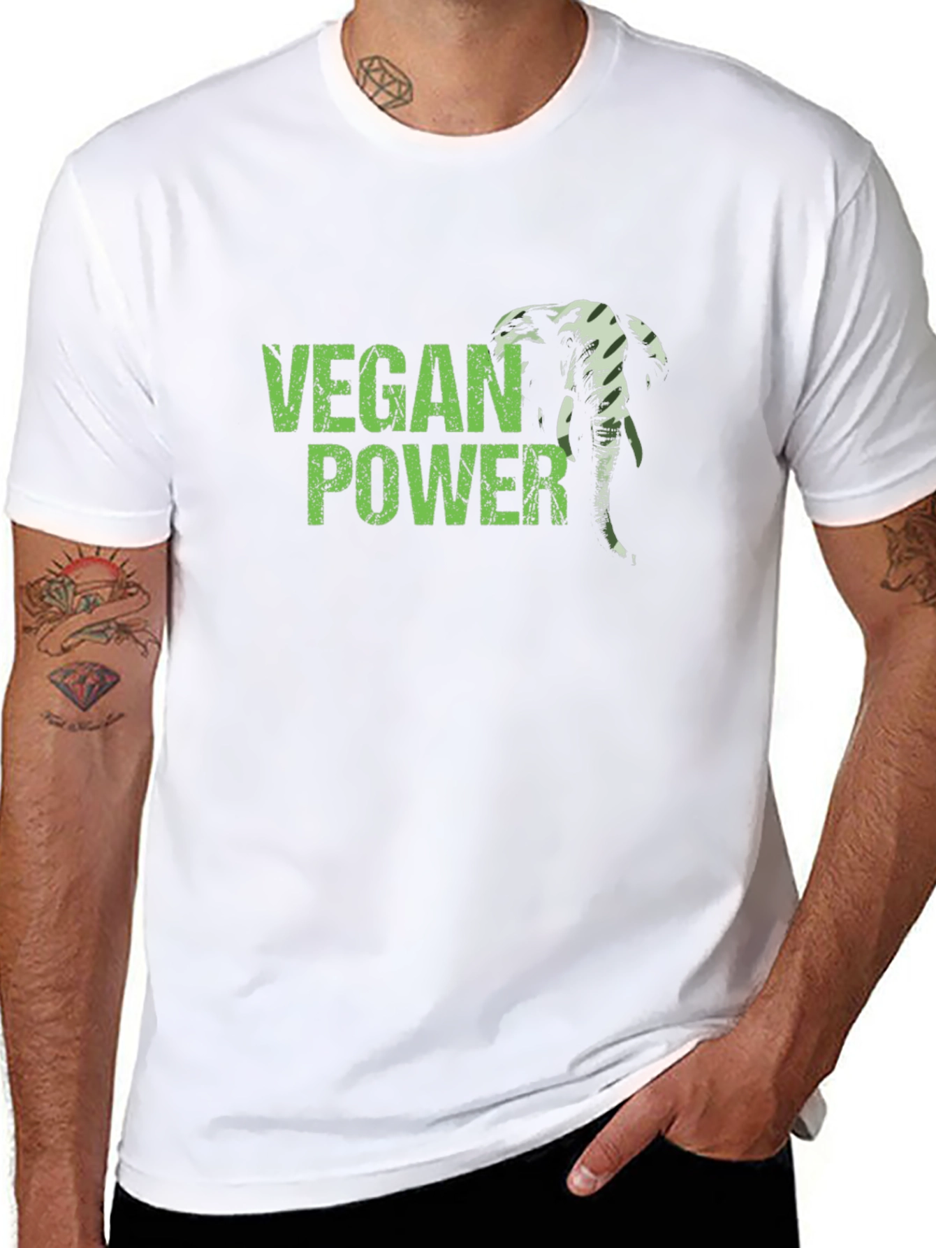 Vegan Power Graphic Tee