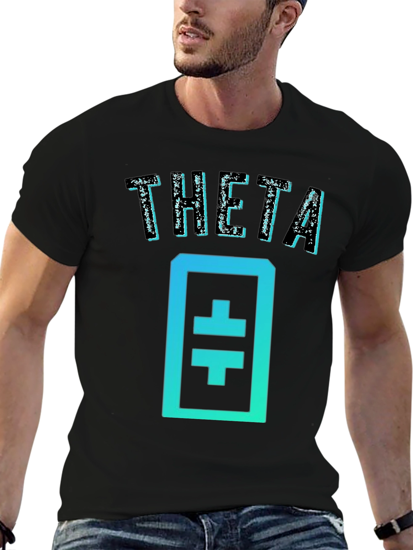 Theta Cryptocurrency T-Shirt - Crypto Fan Apparel