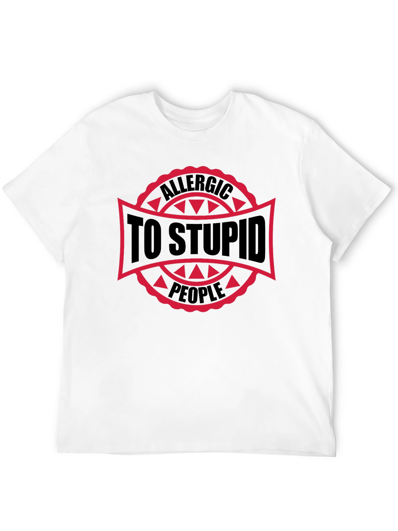 Allergic to Stupid People Graphic Tee