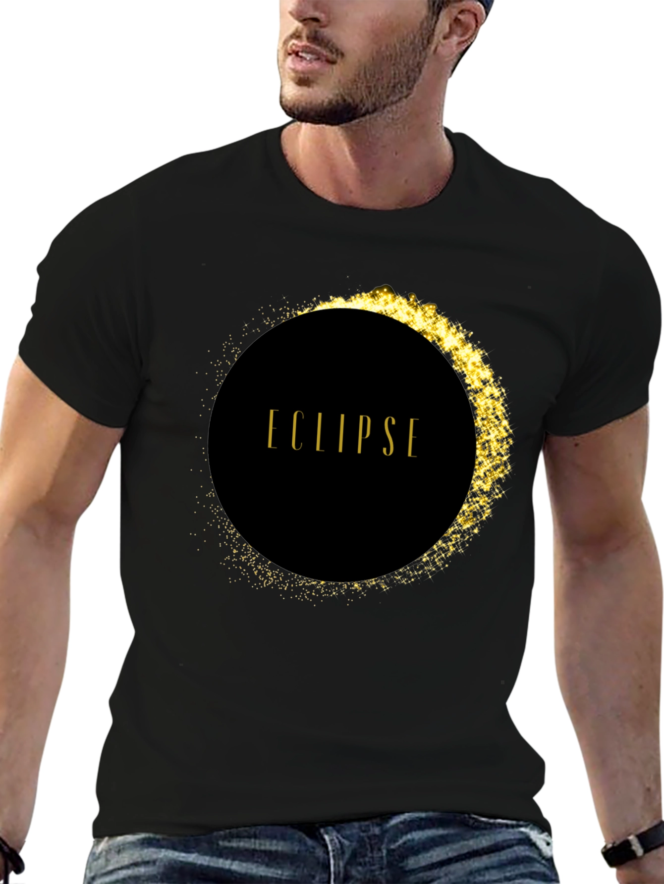Eclipse Graphic T-Shirt - Black