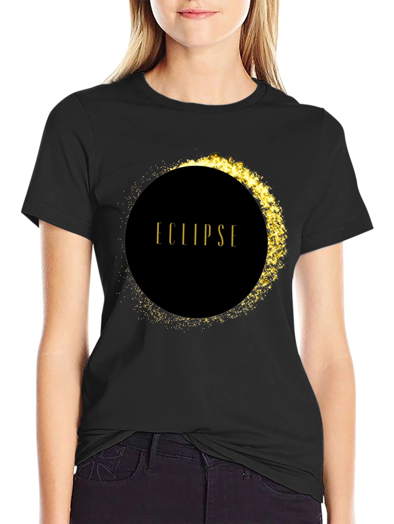 Eclipse Graphic T-Shirt - Black
