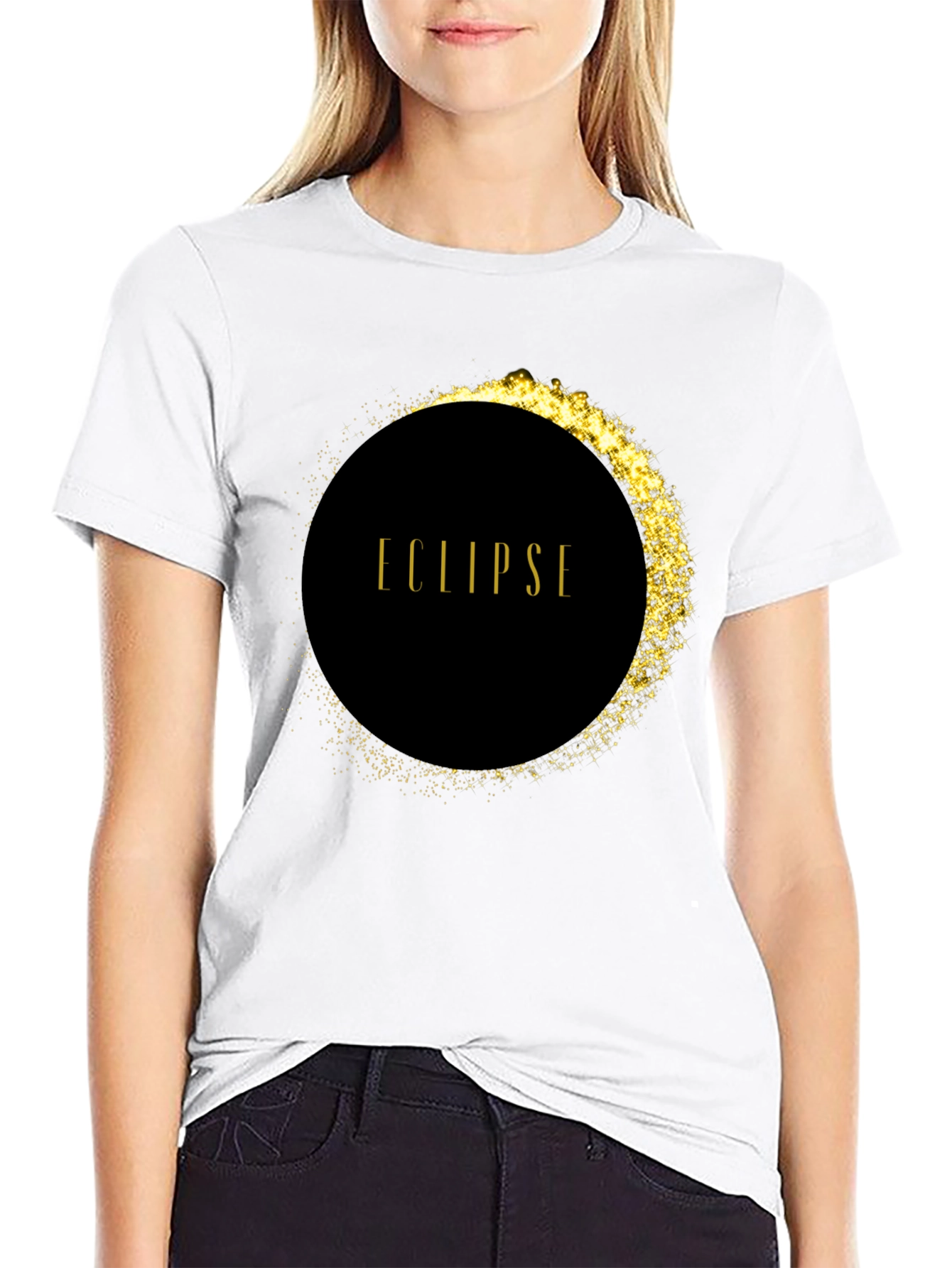 Eclipse Graphic T-Shirt - Black