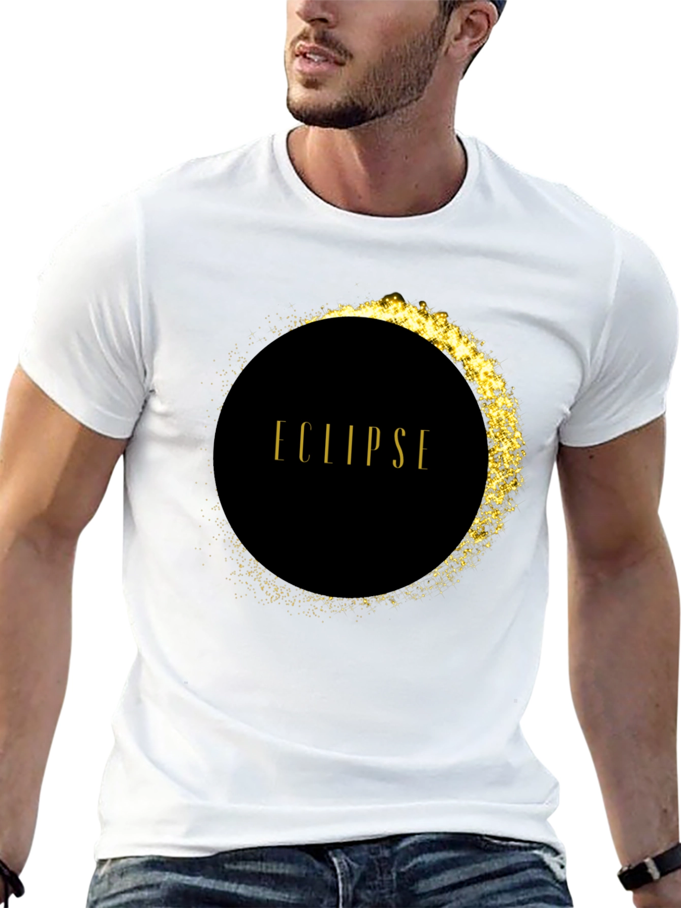 Eclipse Graphic T-Shirt - Black